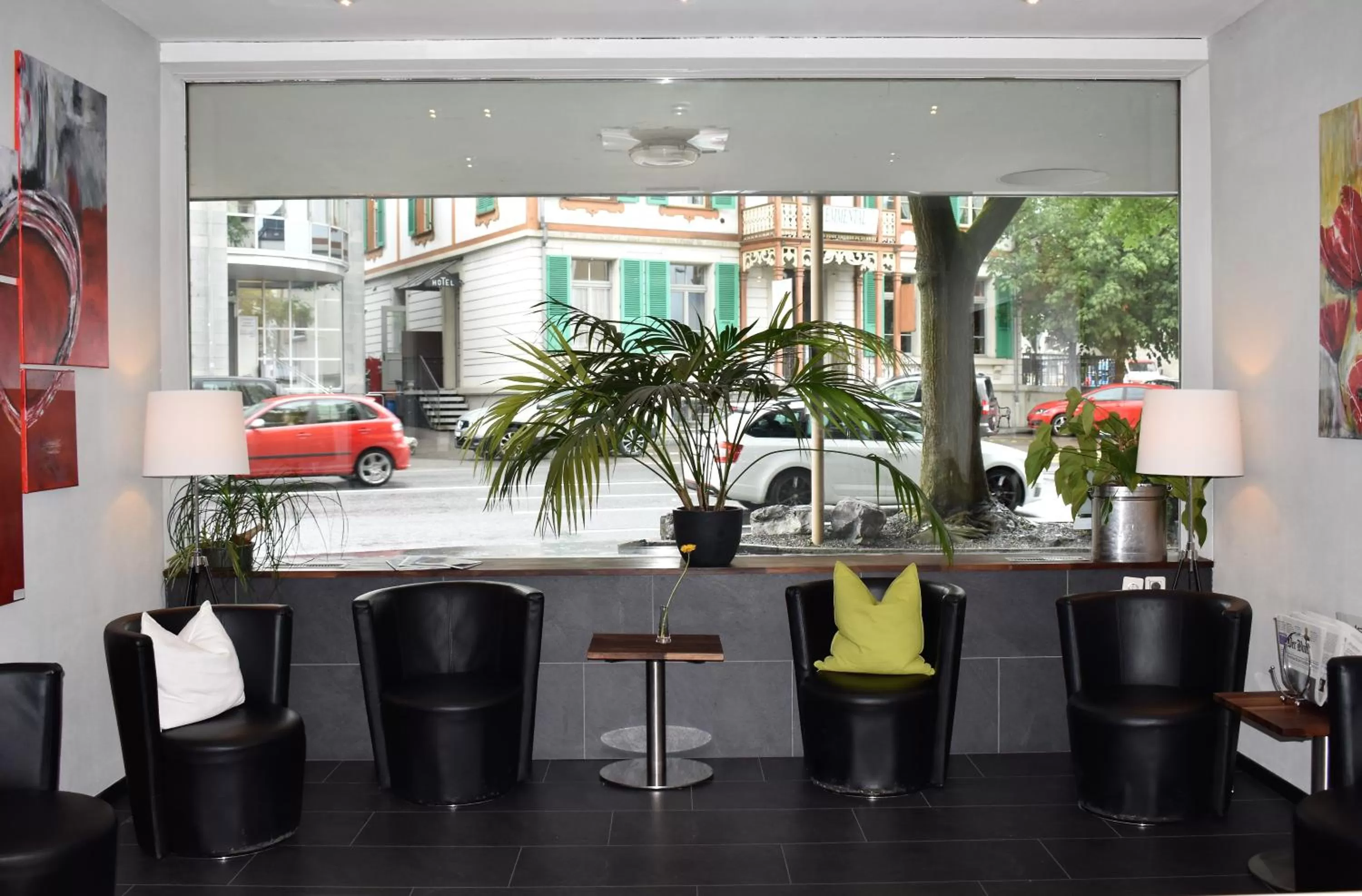 Communal lounge/ TV room in Hotel AM Schloss