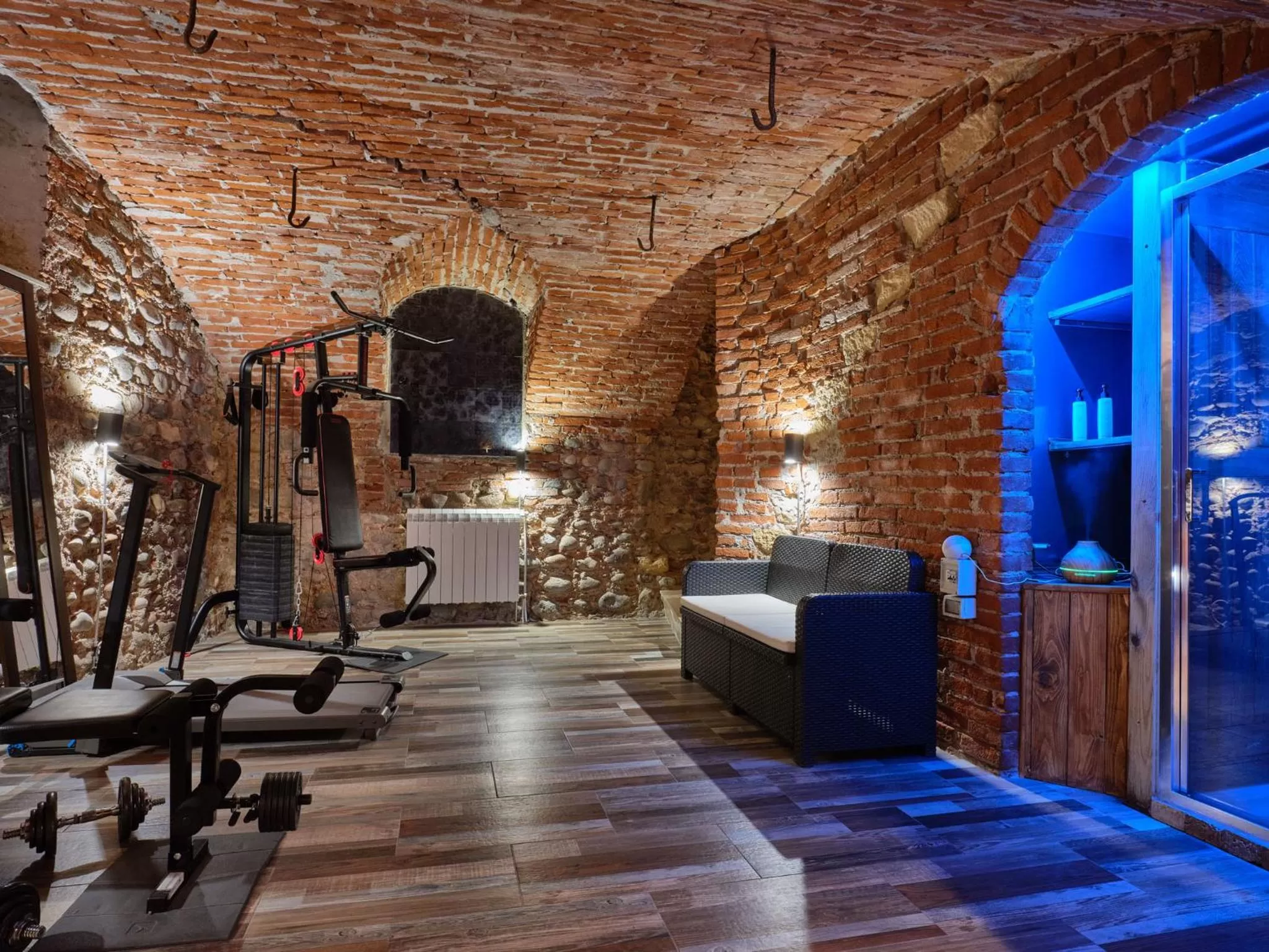 Fitness centre/facilities in Hotel Giulietta