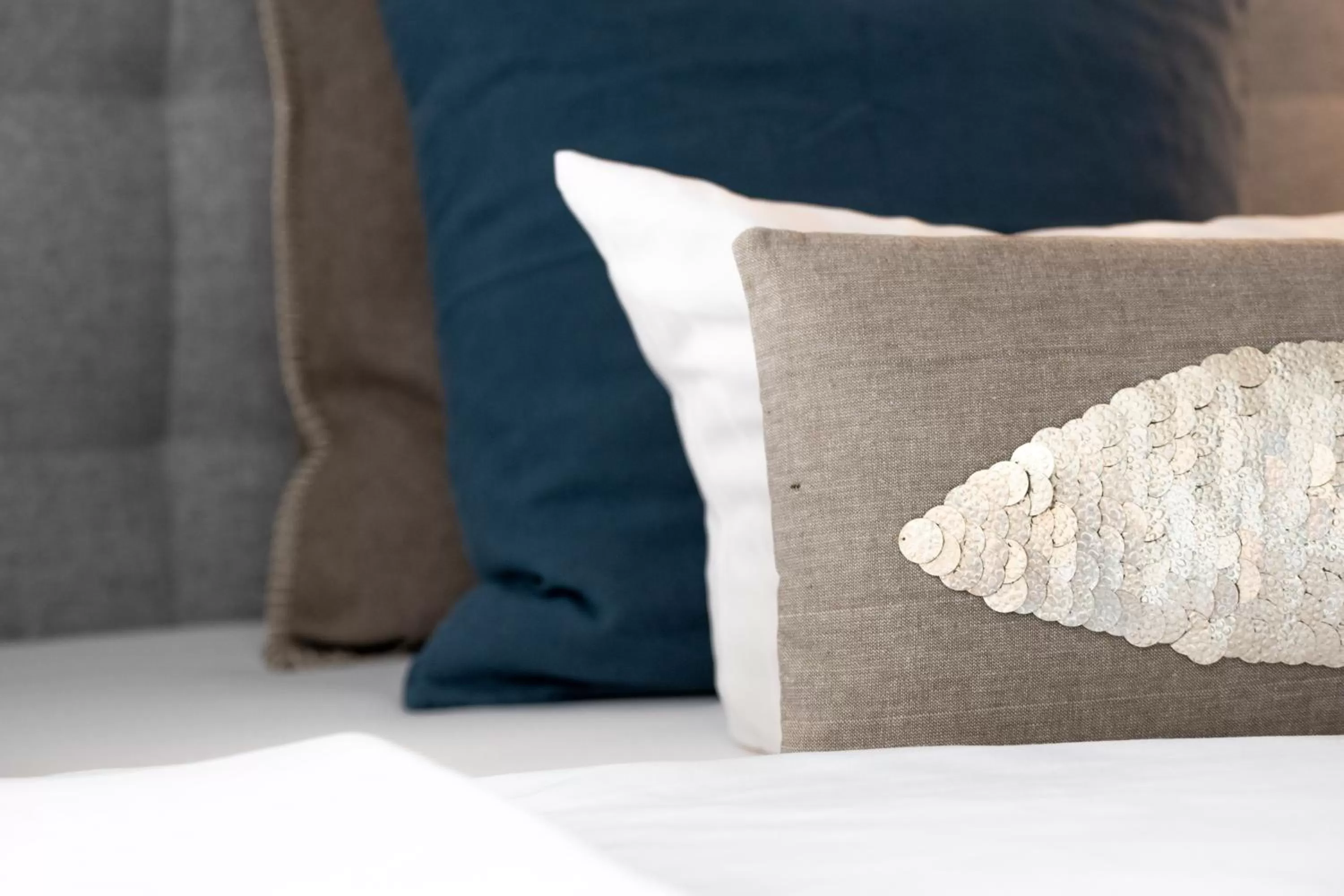 Decorative detail, Bed in Ko´Ono Hotel