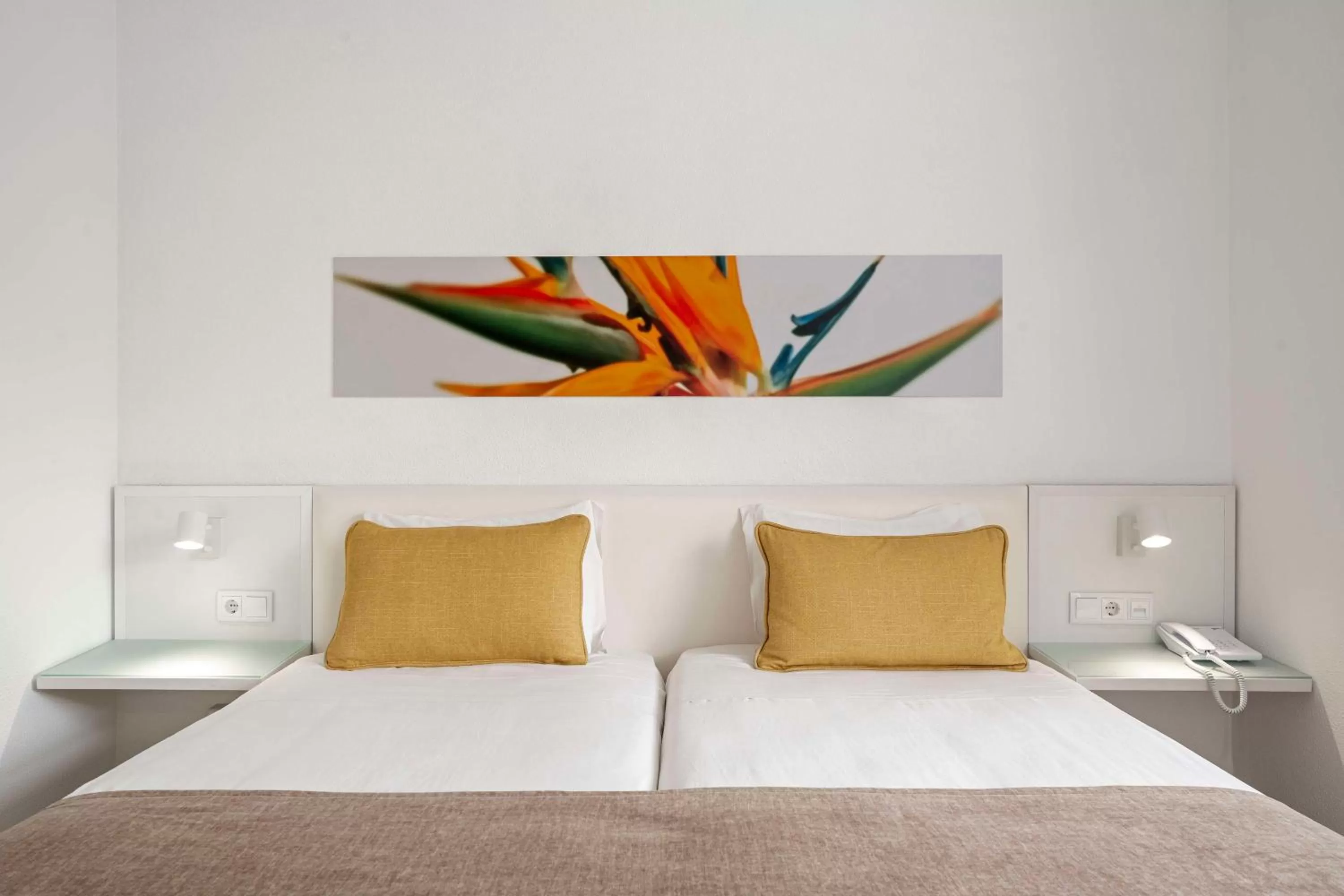 Bedroom, Bed in Estrelicia Hotel