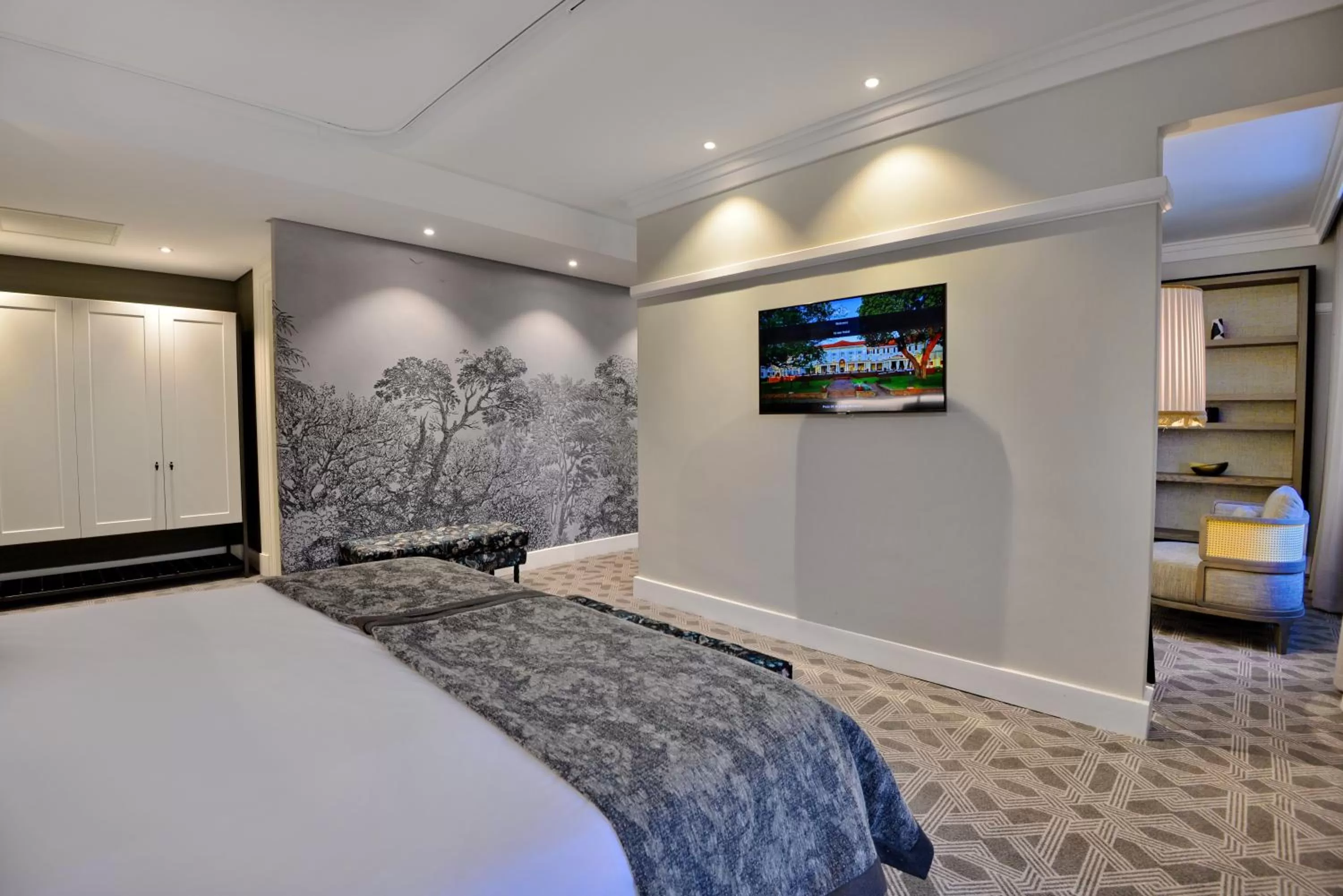 Bed in The Victoria Falls Hotel