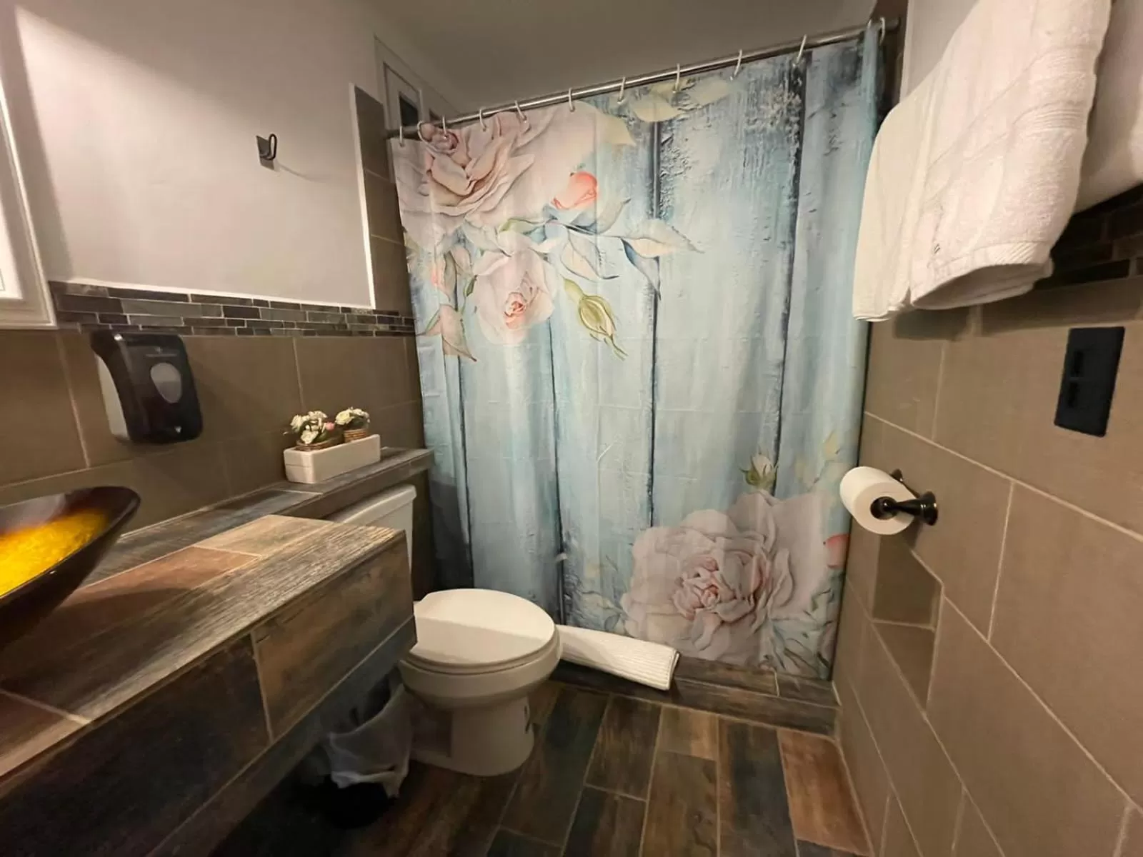 Bathroom in Refugio de la Montaña B&B