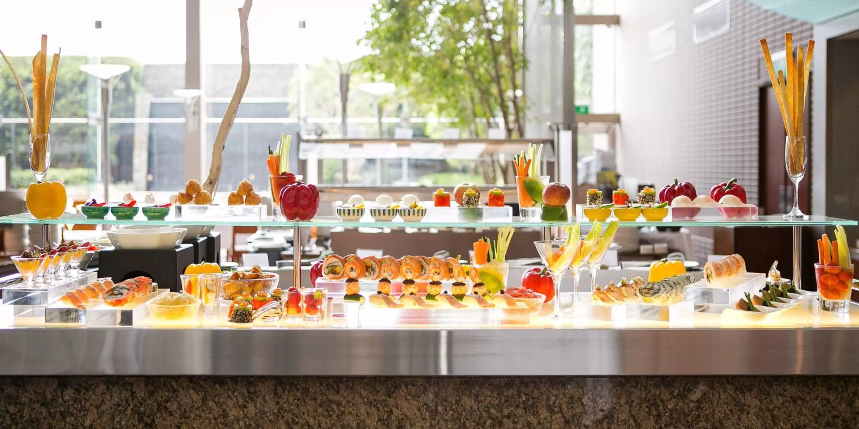 Buffet breakfast in Ambassador Hotel Hsinchu