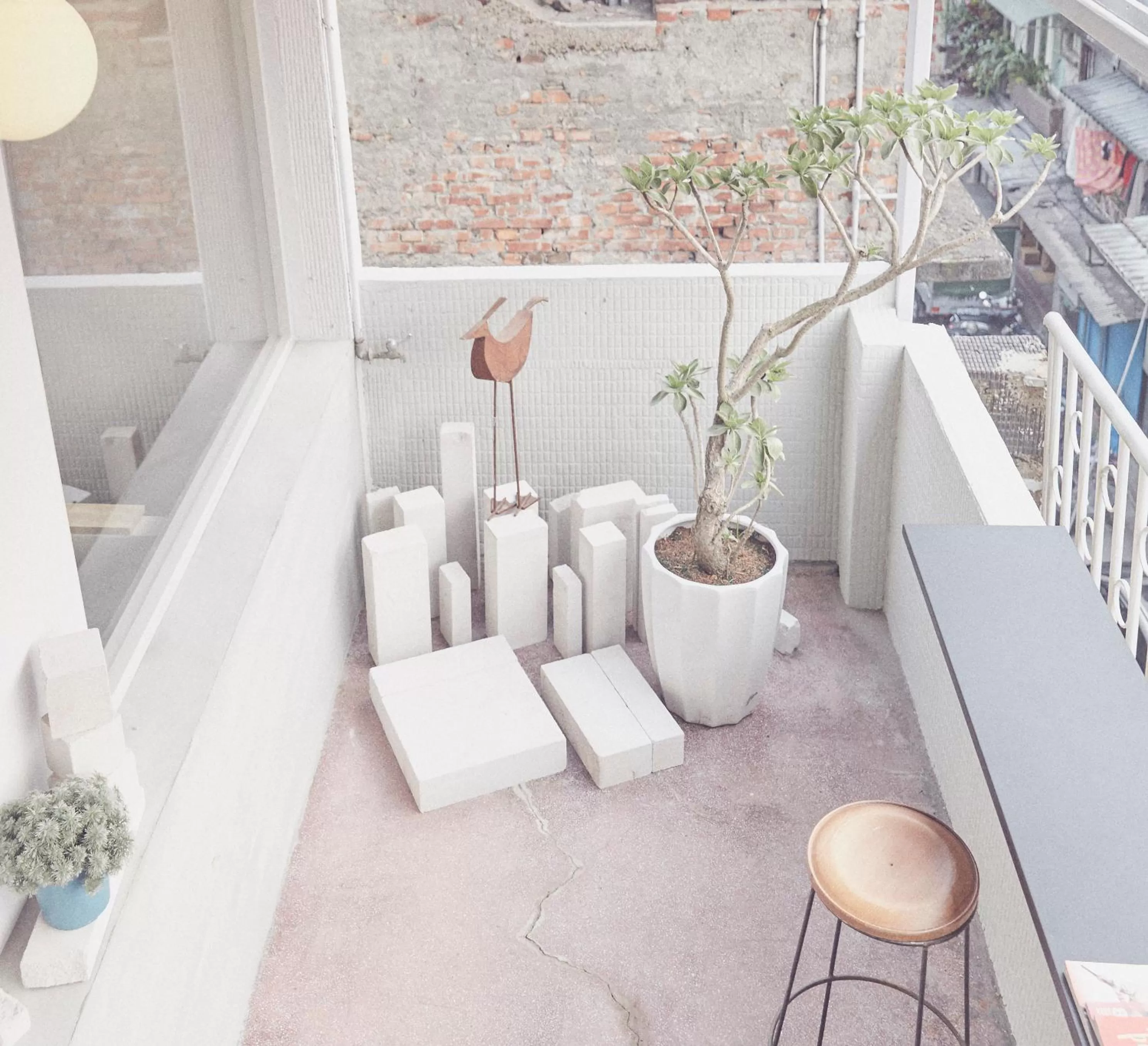 Balcony/Terrace in The Door Inn