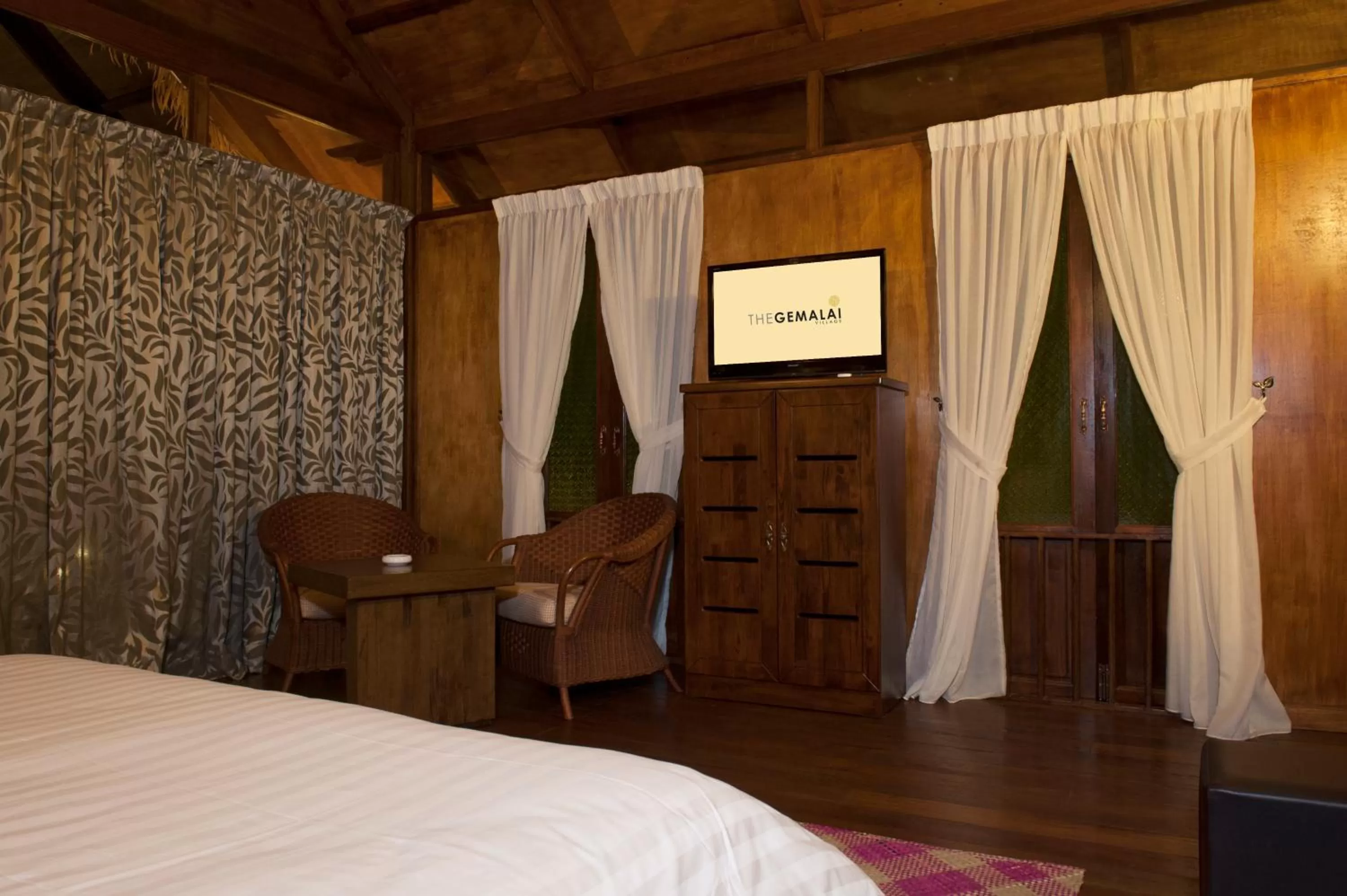 Decorative detail in The Gemalai Village