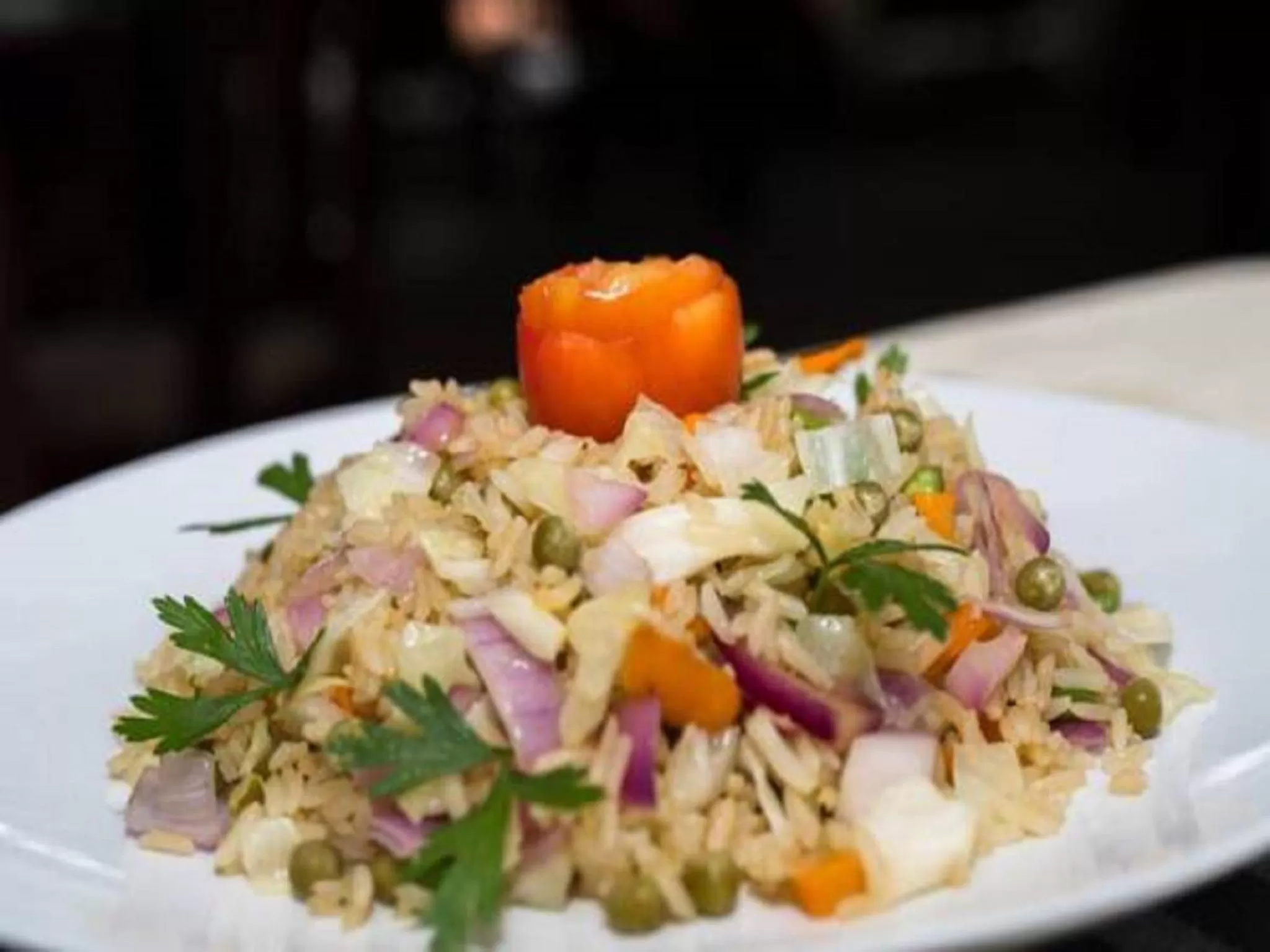 Food close-up in Hans Cottage Botel