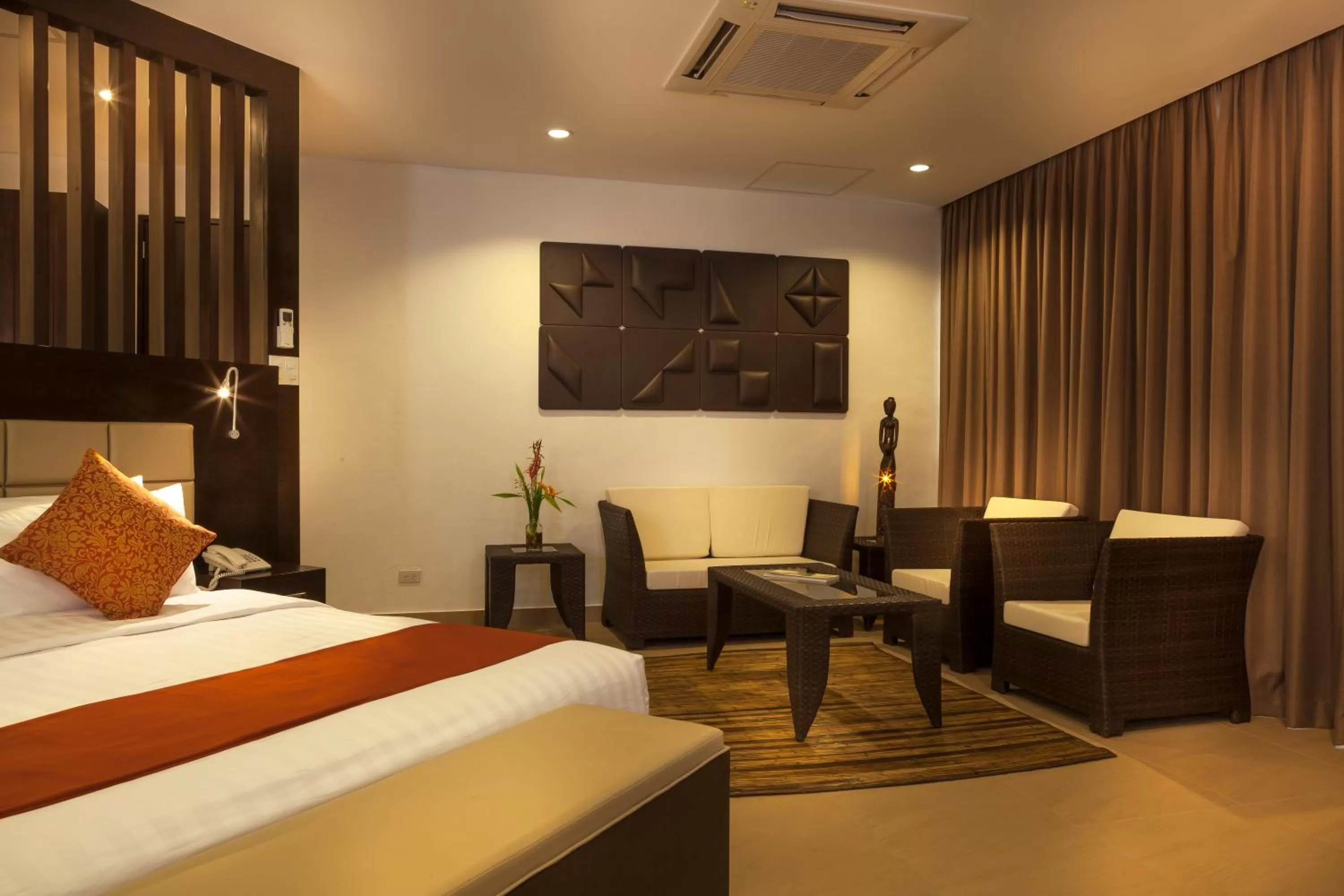 Bedroom, Bed in Busuanga Bay Lodge