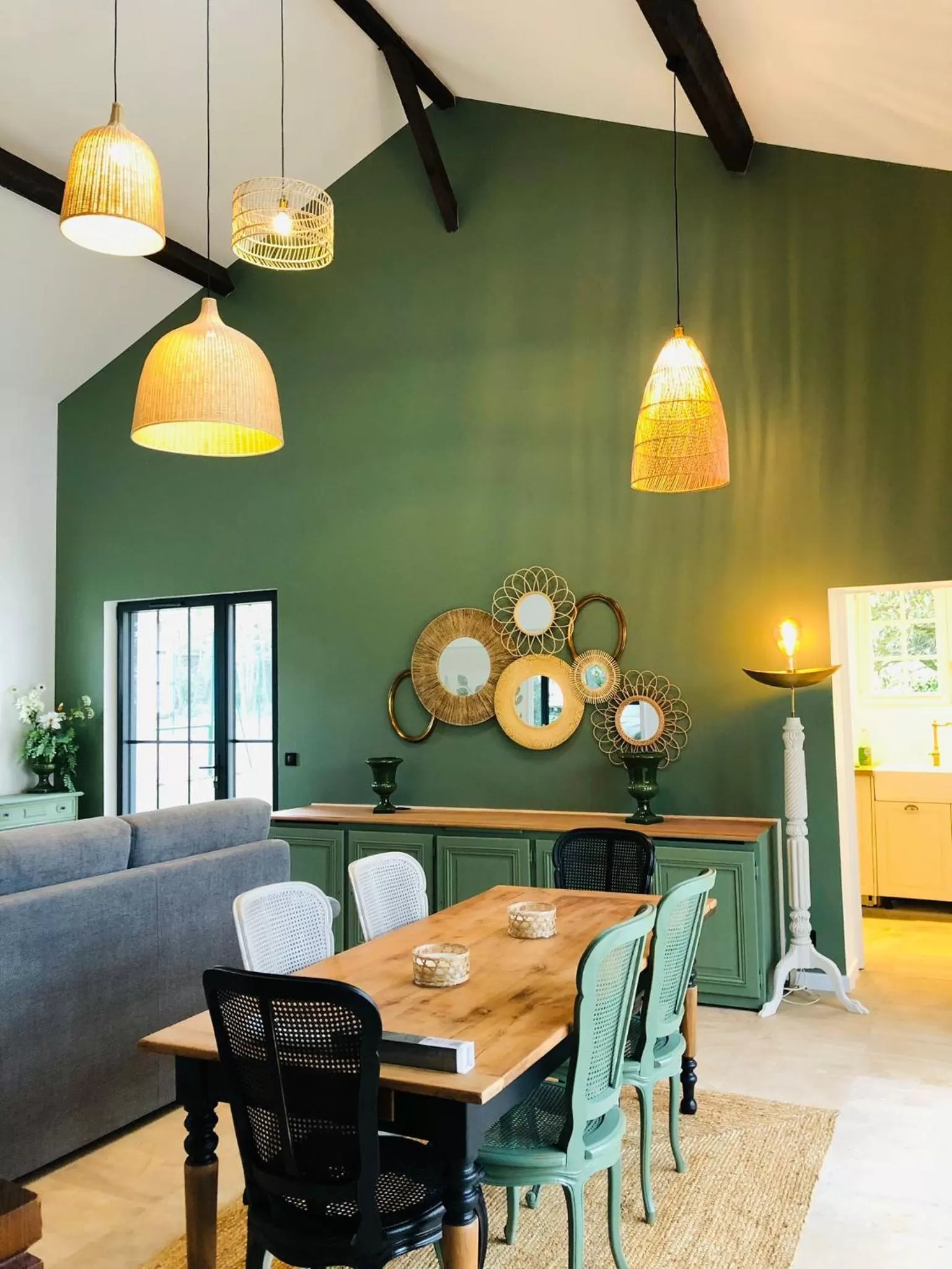 Dining Area in La plaine de l'Angelus
