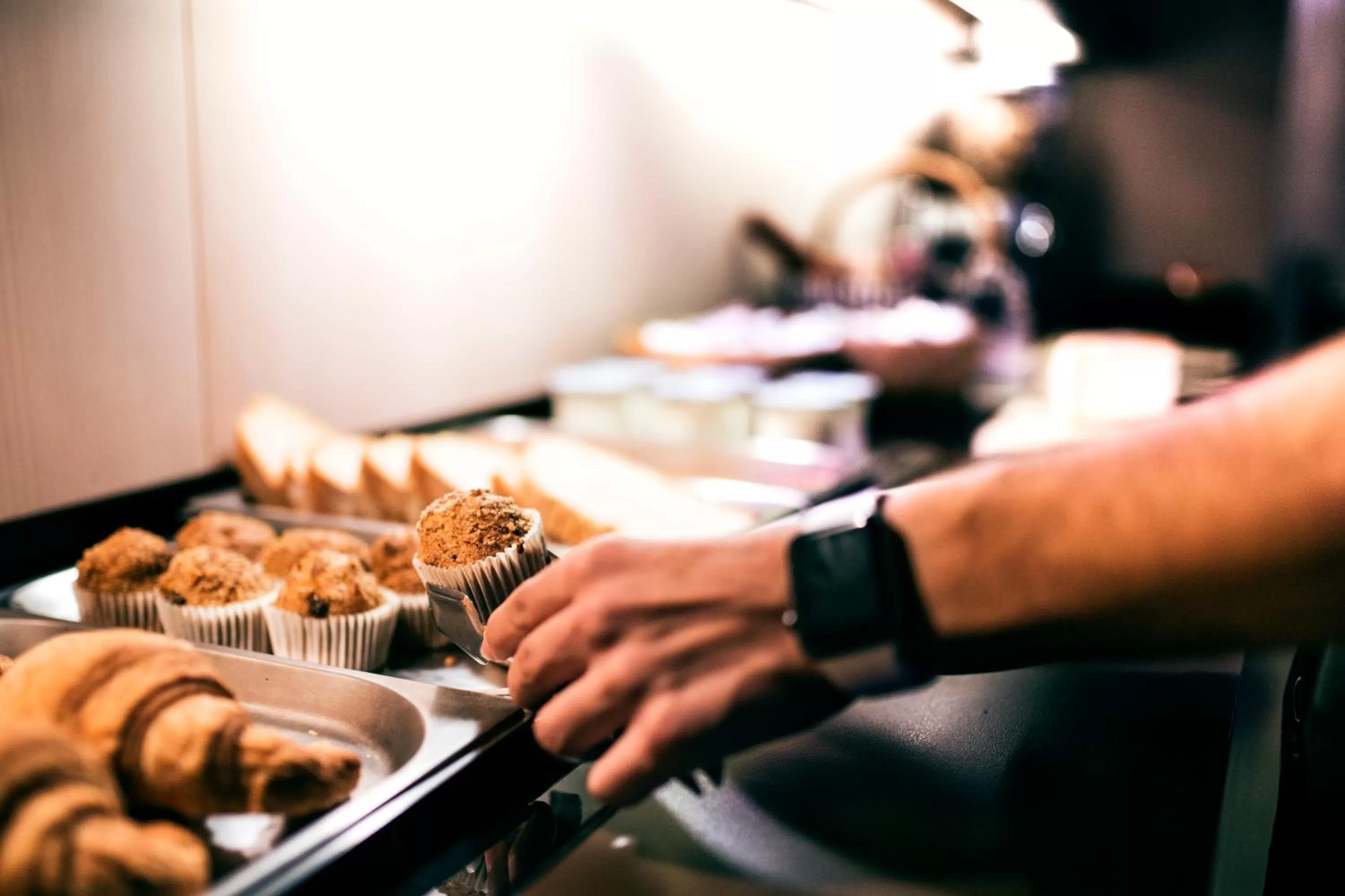 Buffet breakfast in La Trobada Hotel Sport