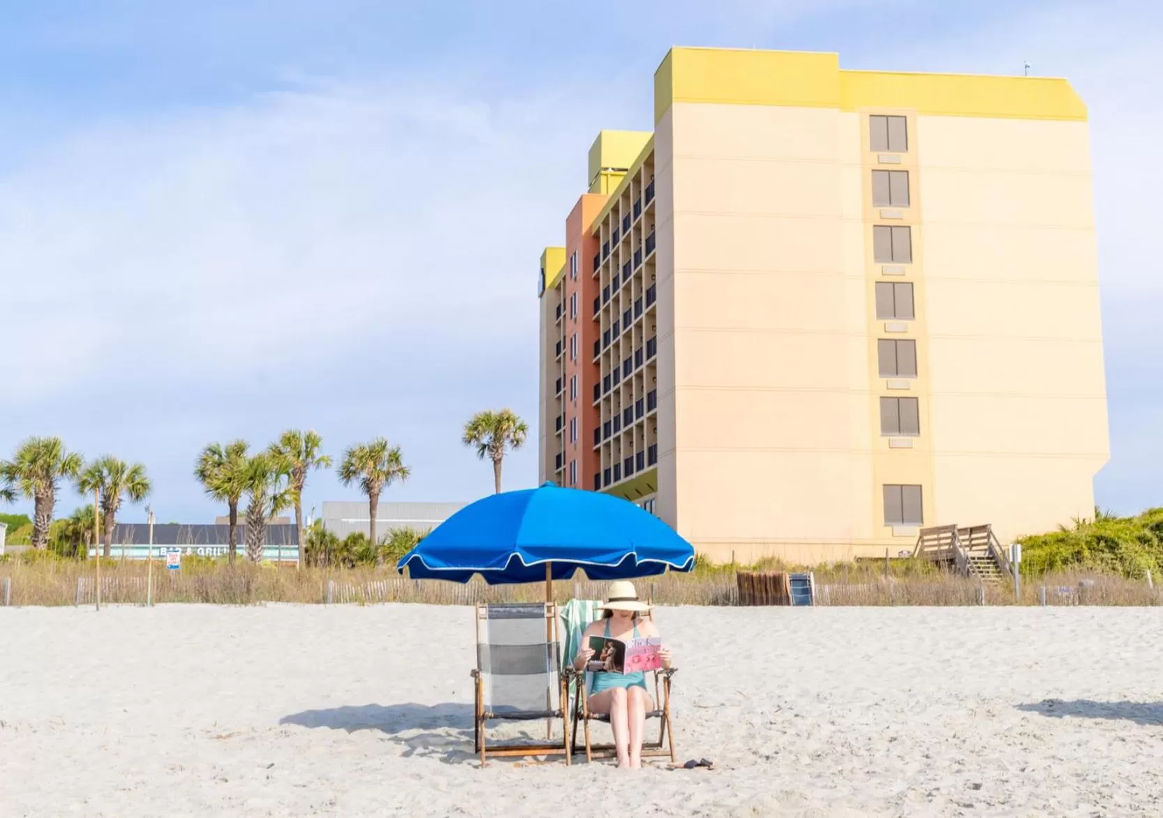 Property building in Surfside Beach Oceanfront Hotel