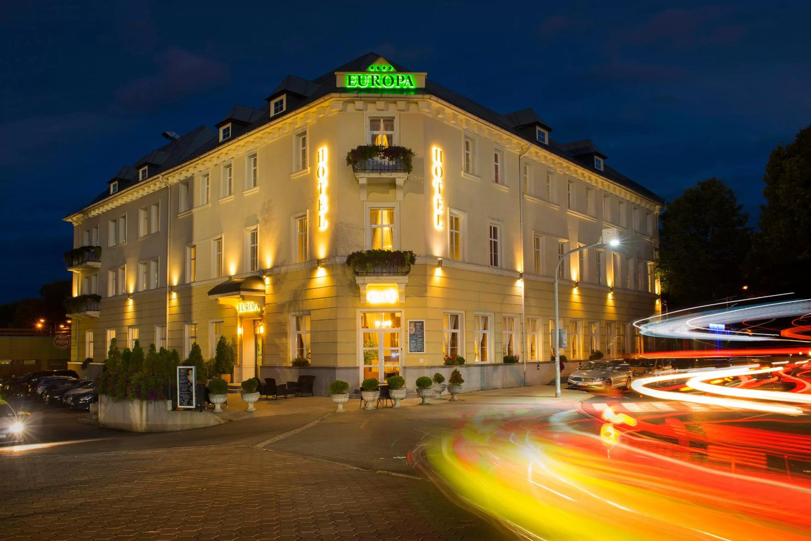 Property building in Hotel Europa