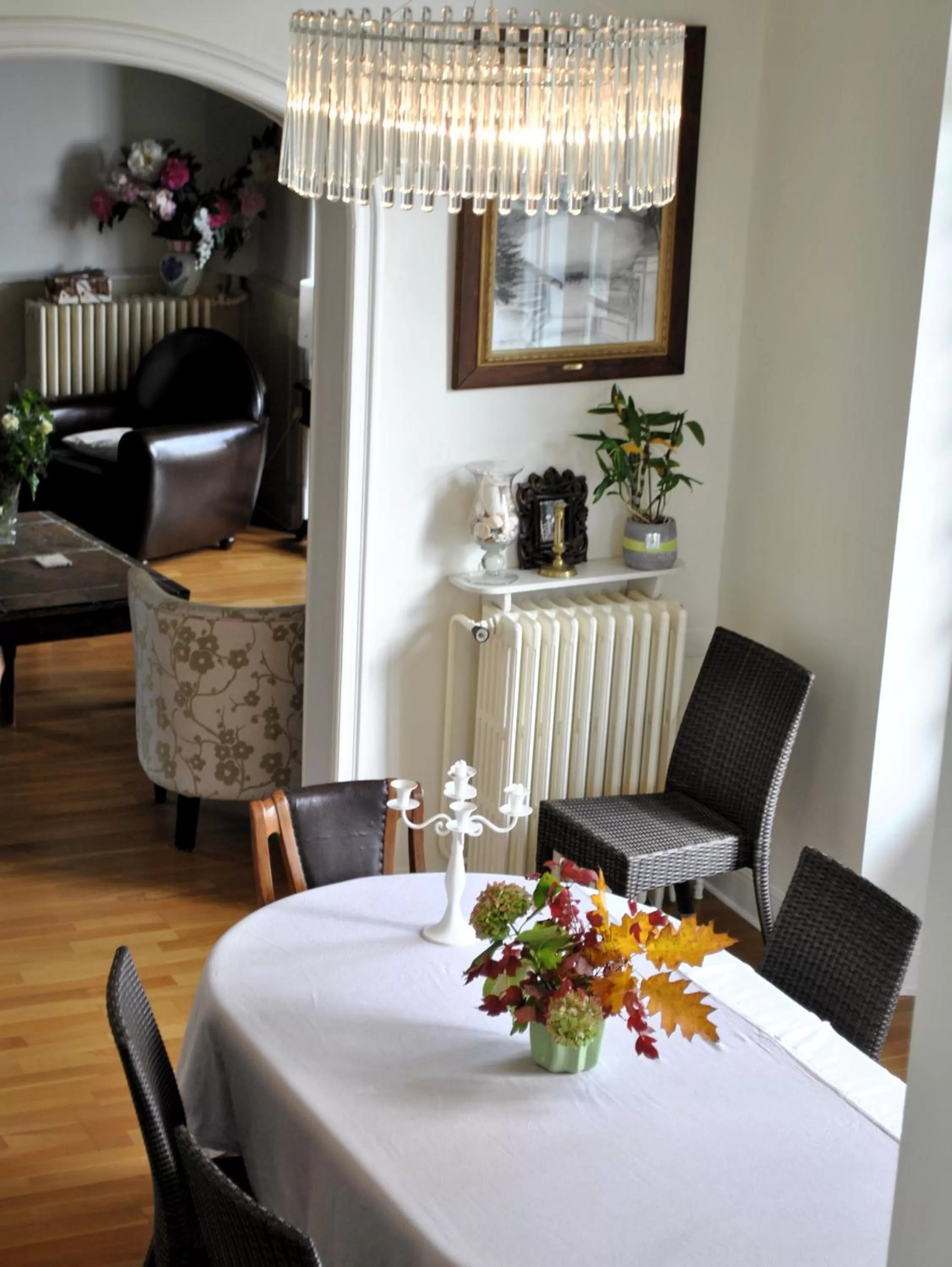 Dining area in Villa Hortebise
