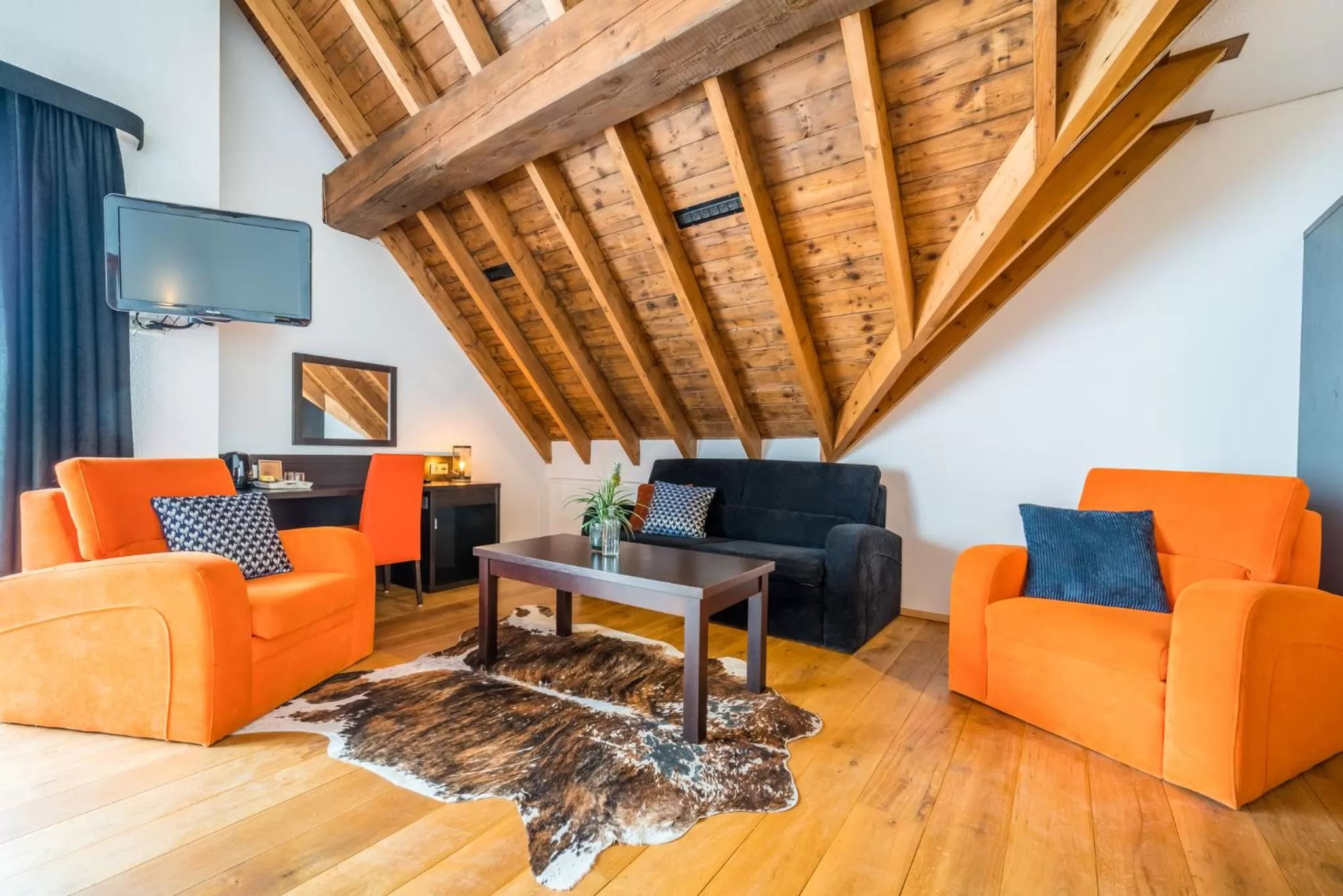 Seating area in Hotel Inn Salland