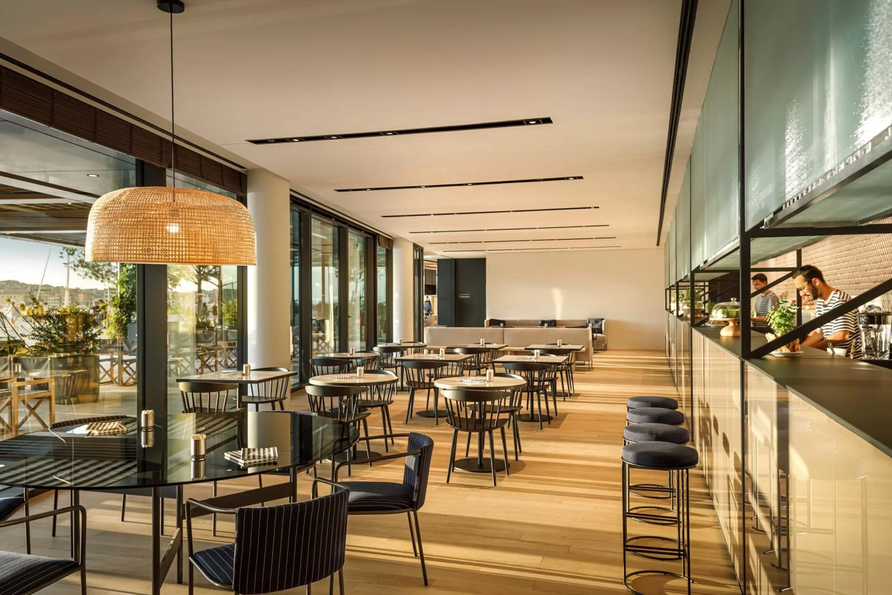 Restaurant/places to eat in Grand Park Hotel Rovinj by Maistra Collection