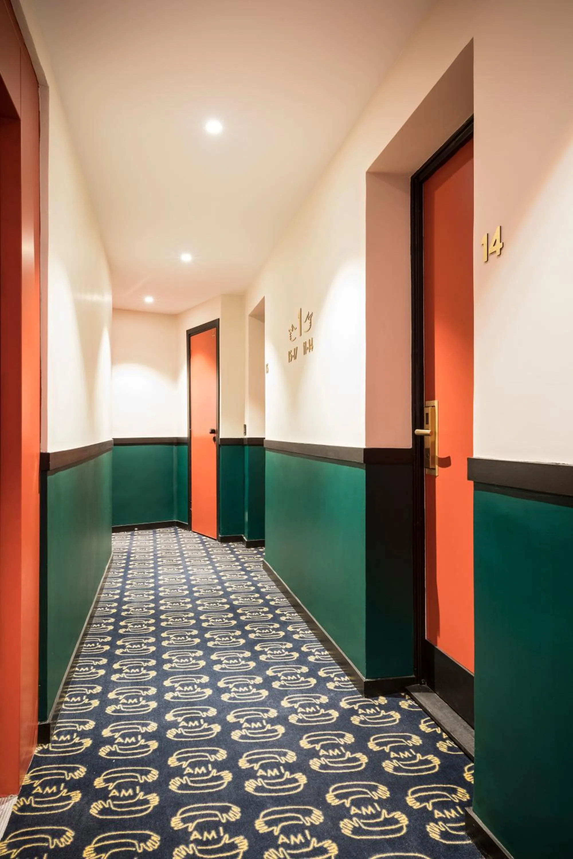 Decorative detail in Hôtel AMI - Orso Hotels