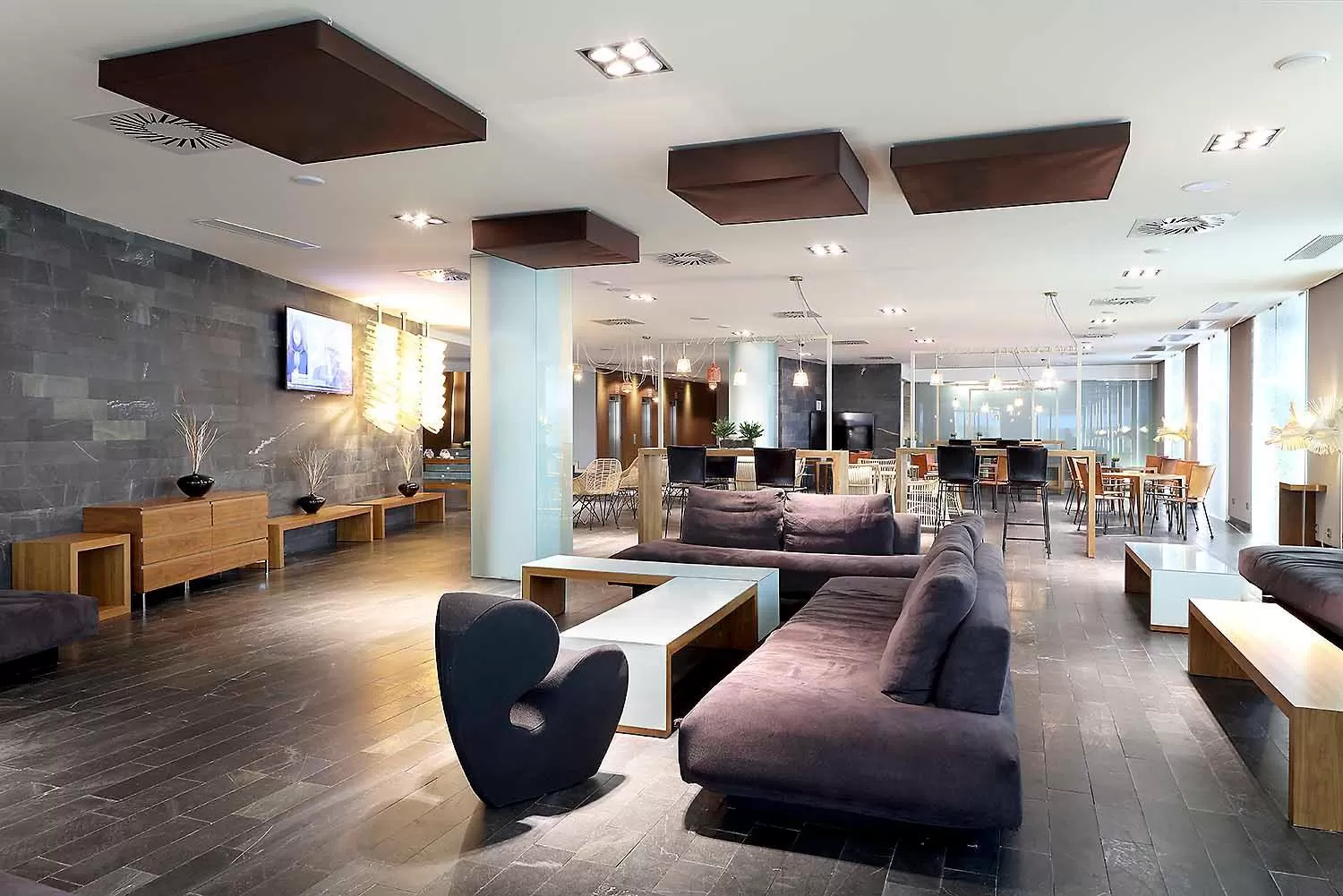 Lounge or bar in Eurostars Madrid Congress