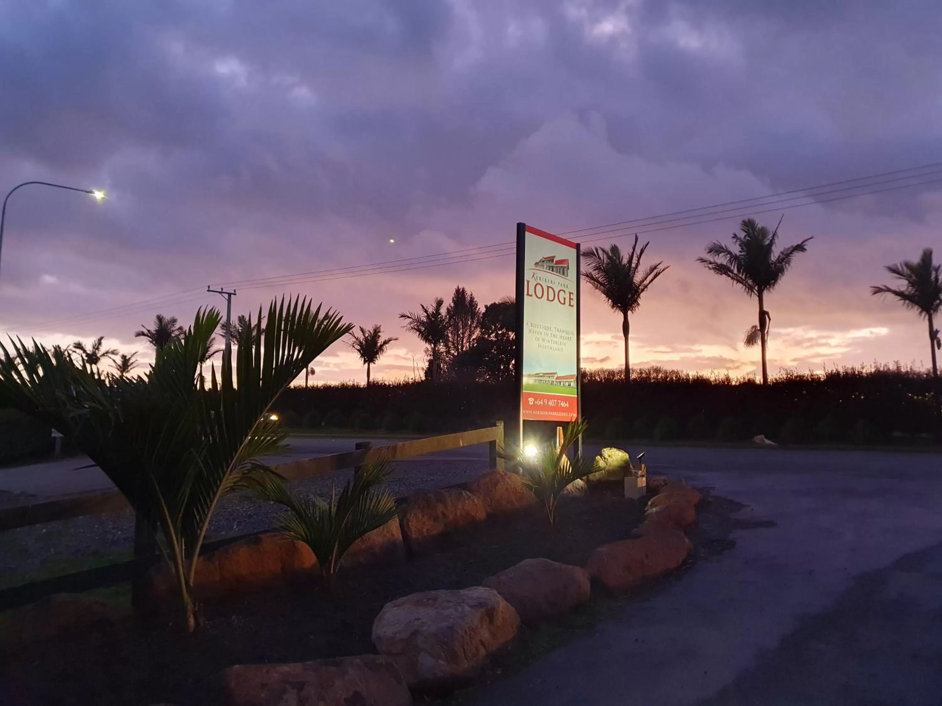 Facade/entrance in Kerikeri Park Lodge