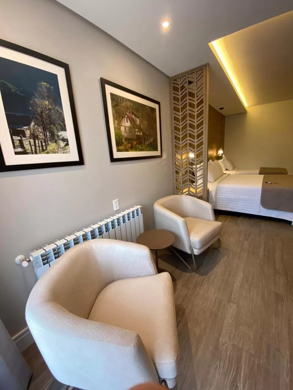 Bed in Pousada Brombatti