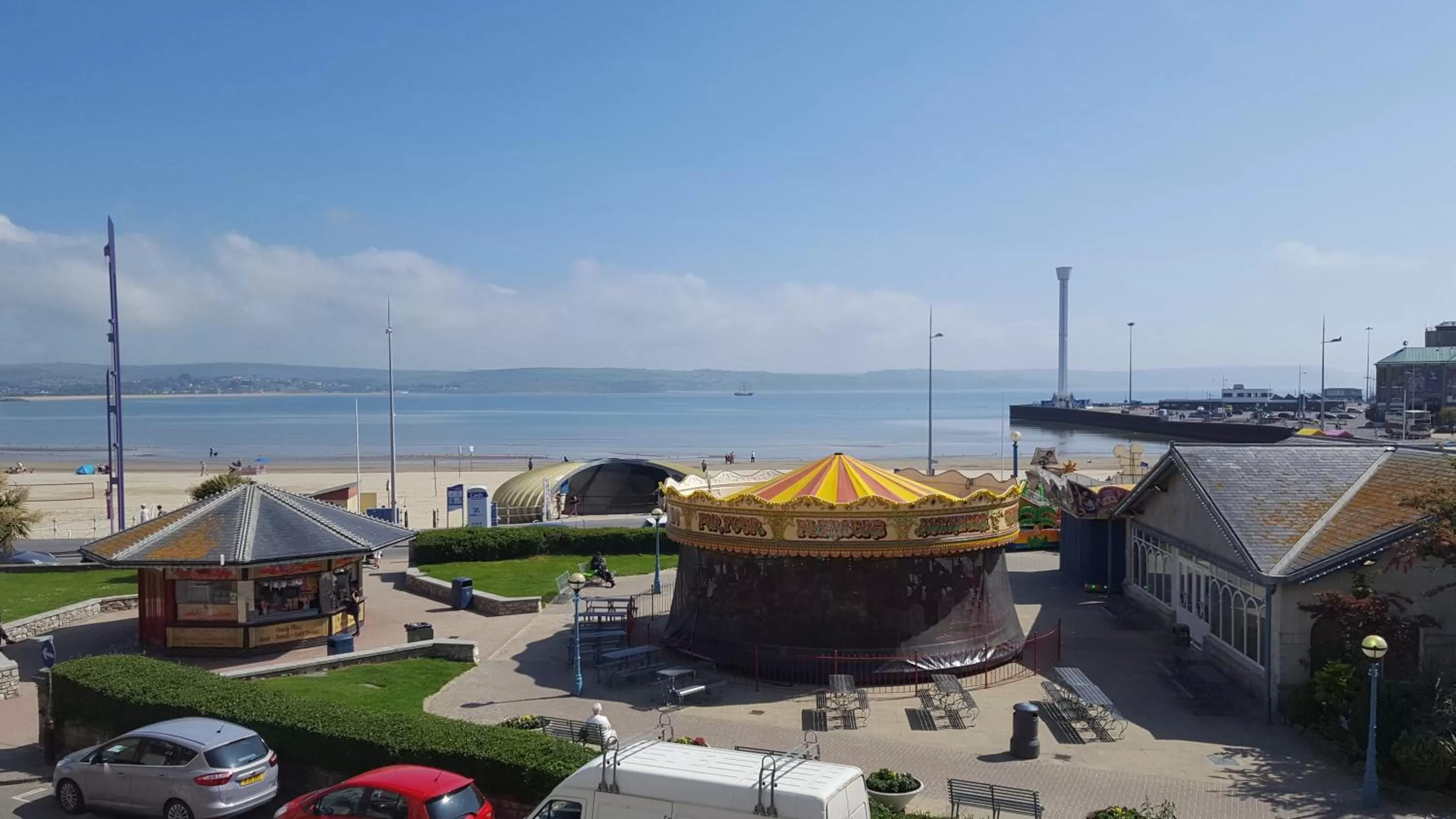 Sea view in Alexandra Hotel