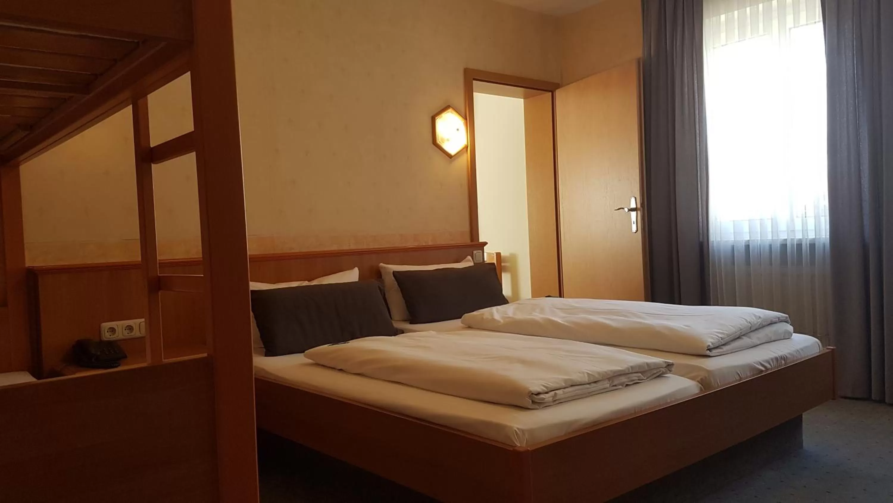Bed in Hotel und Gasthof Ritter St. Georg