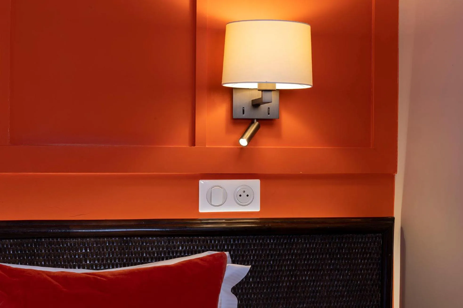 Bedroom in Hotel Clément