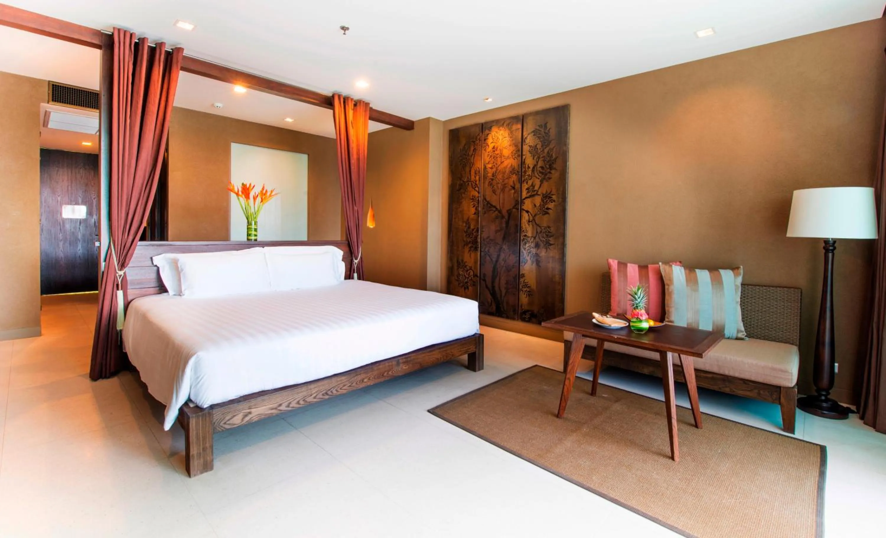 Bedroom, Bed in SUNSURI PHUKET, Nai Harn Beach