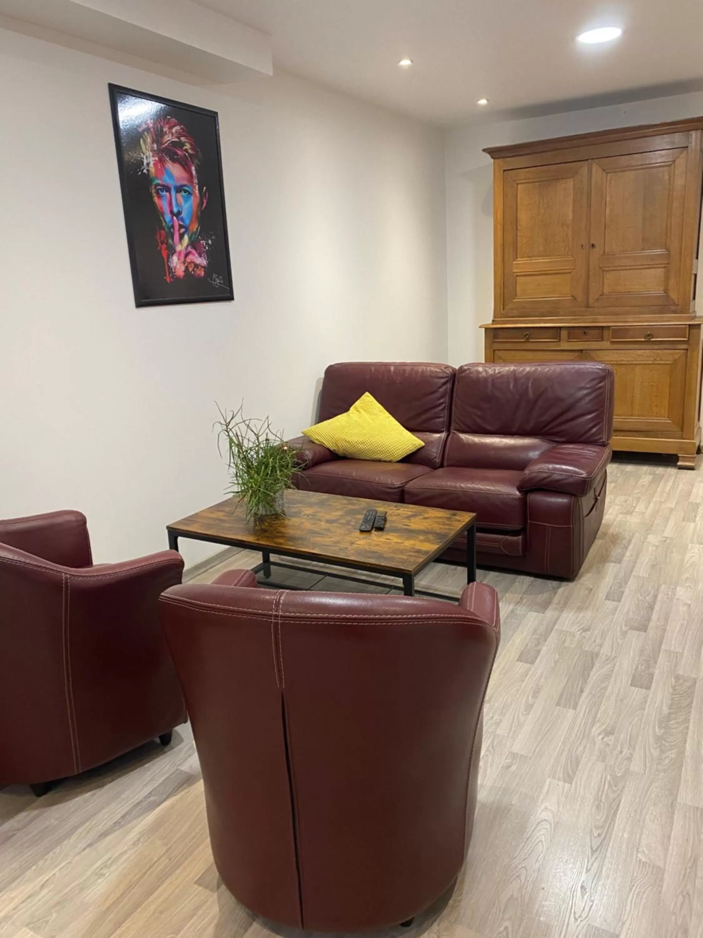 Communal lounge/ TV room, Seating Area in La Chambre d'Angèle