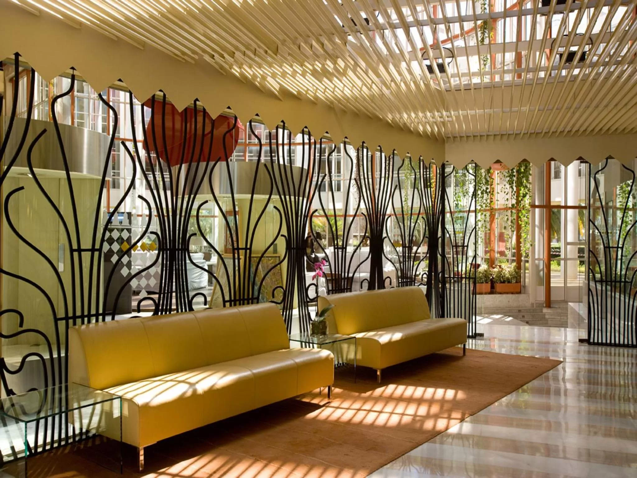 Lobby or reception in Silken Al-Andalus Palace