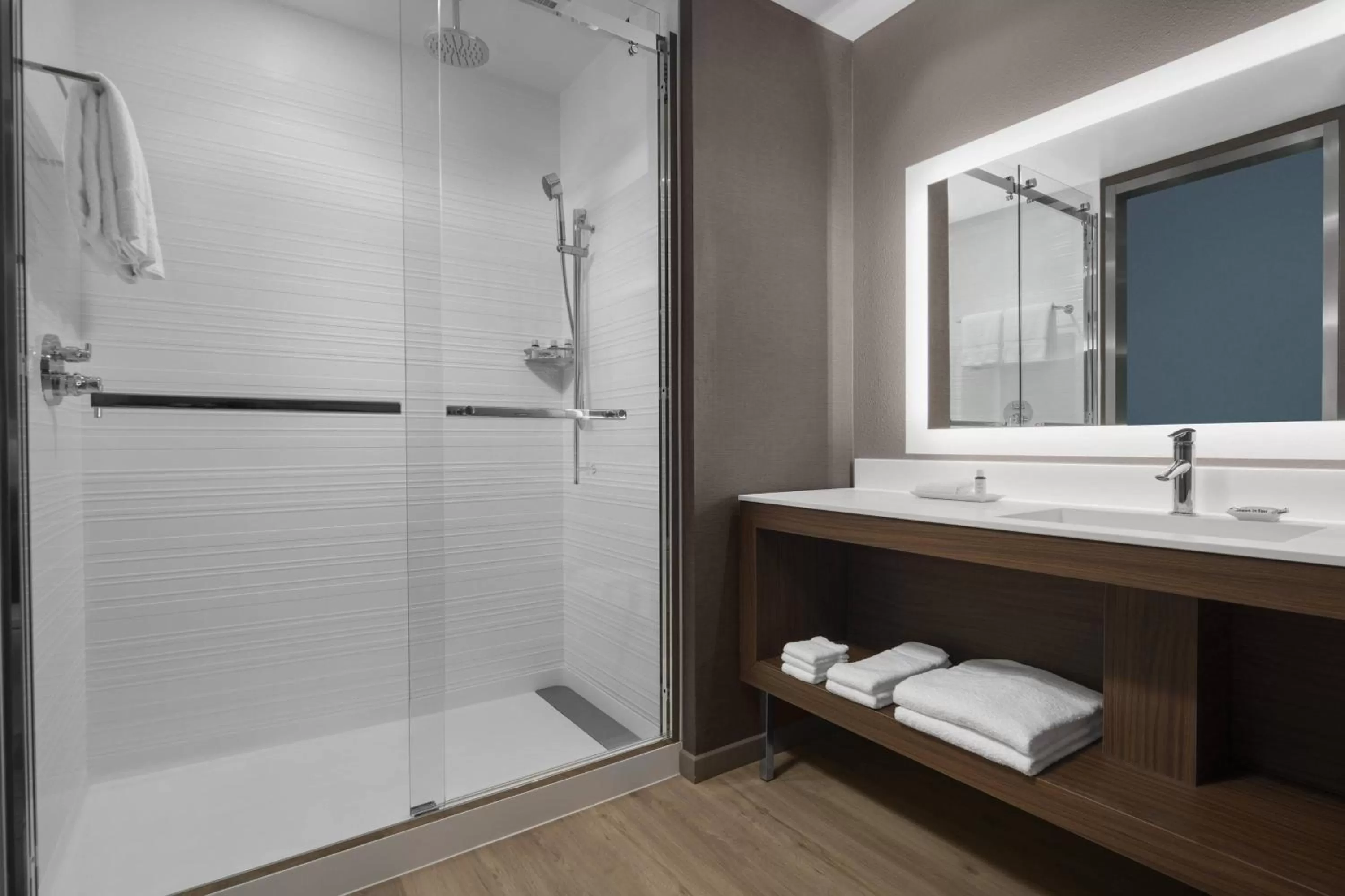 Bathroom in AC Hotel by Marriott Columbus Downtown