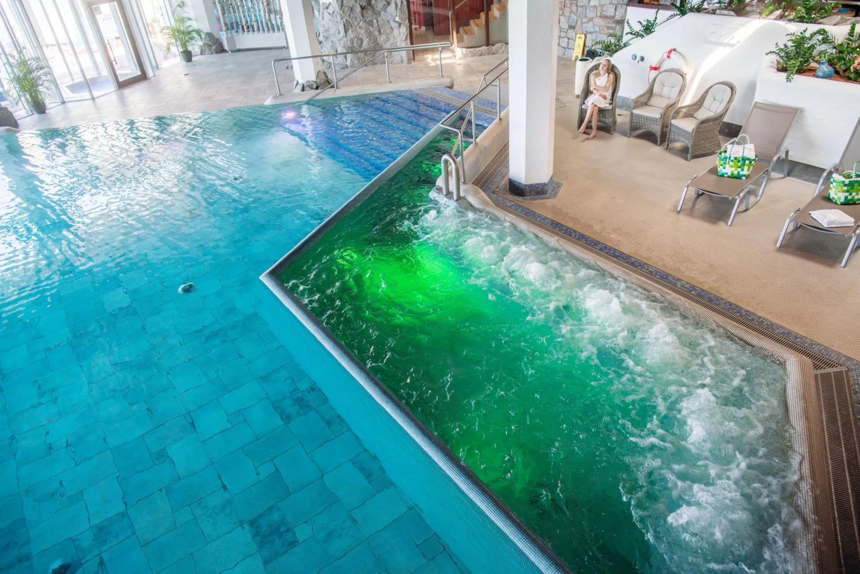 Spa and wellness centre/facilities in Hotel Vier Jahreszeiten am Schluchsee