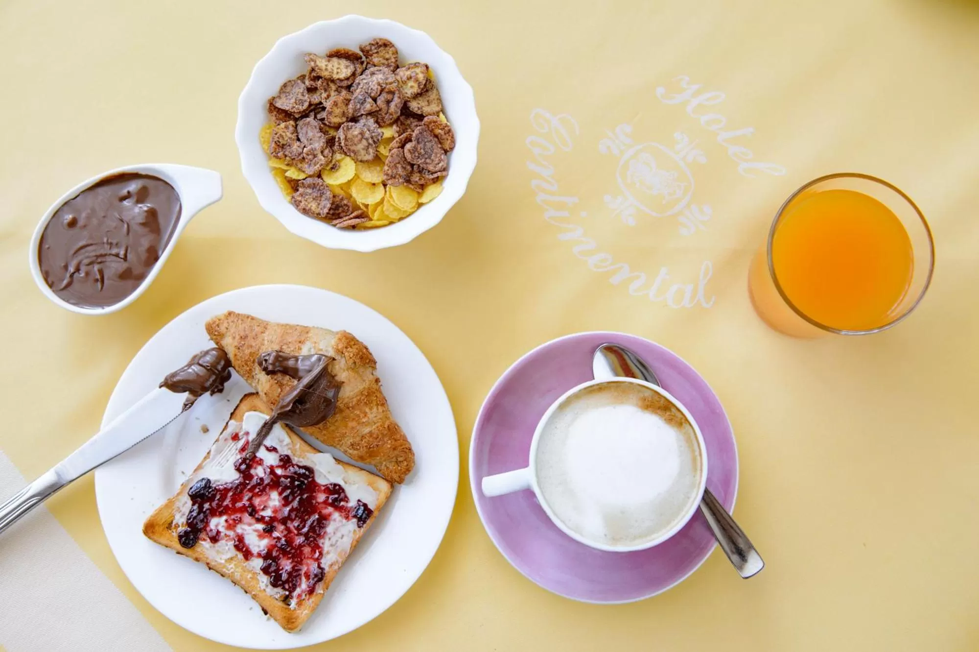 Food close-up in Hotel Continental