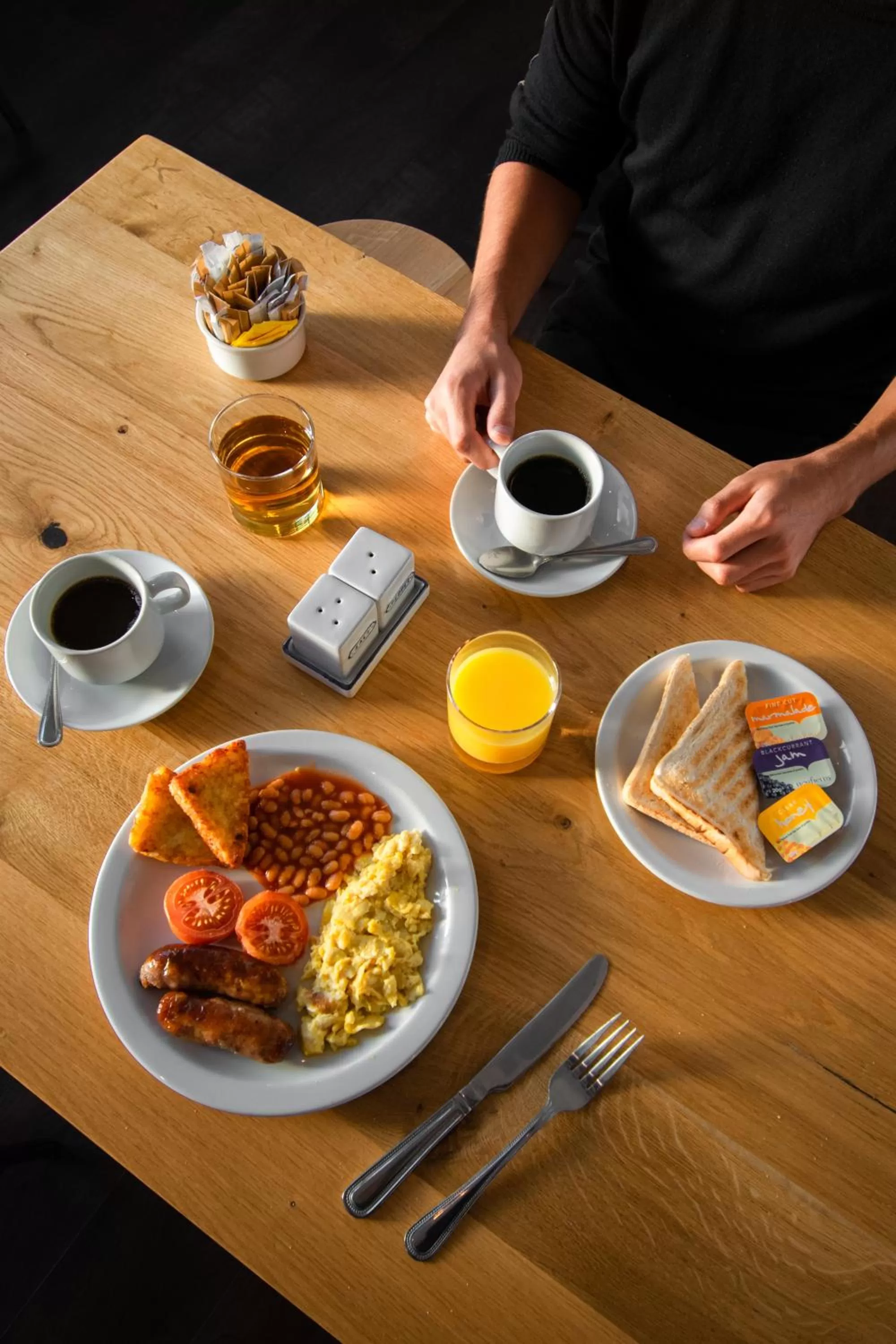 Food in London City Airport Hotel