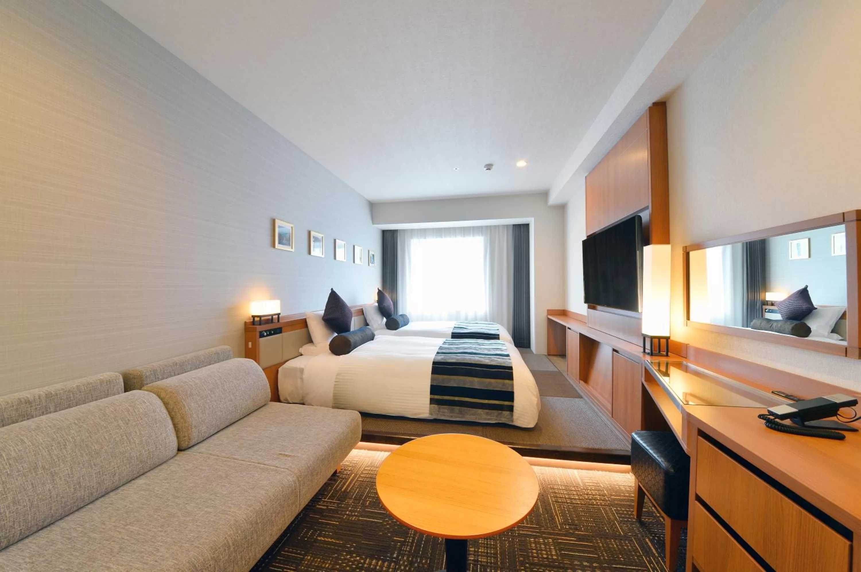 Photo of the whole room in Hakodate Kokusai Hotel