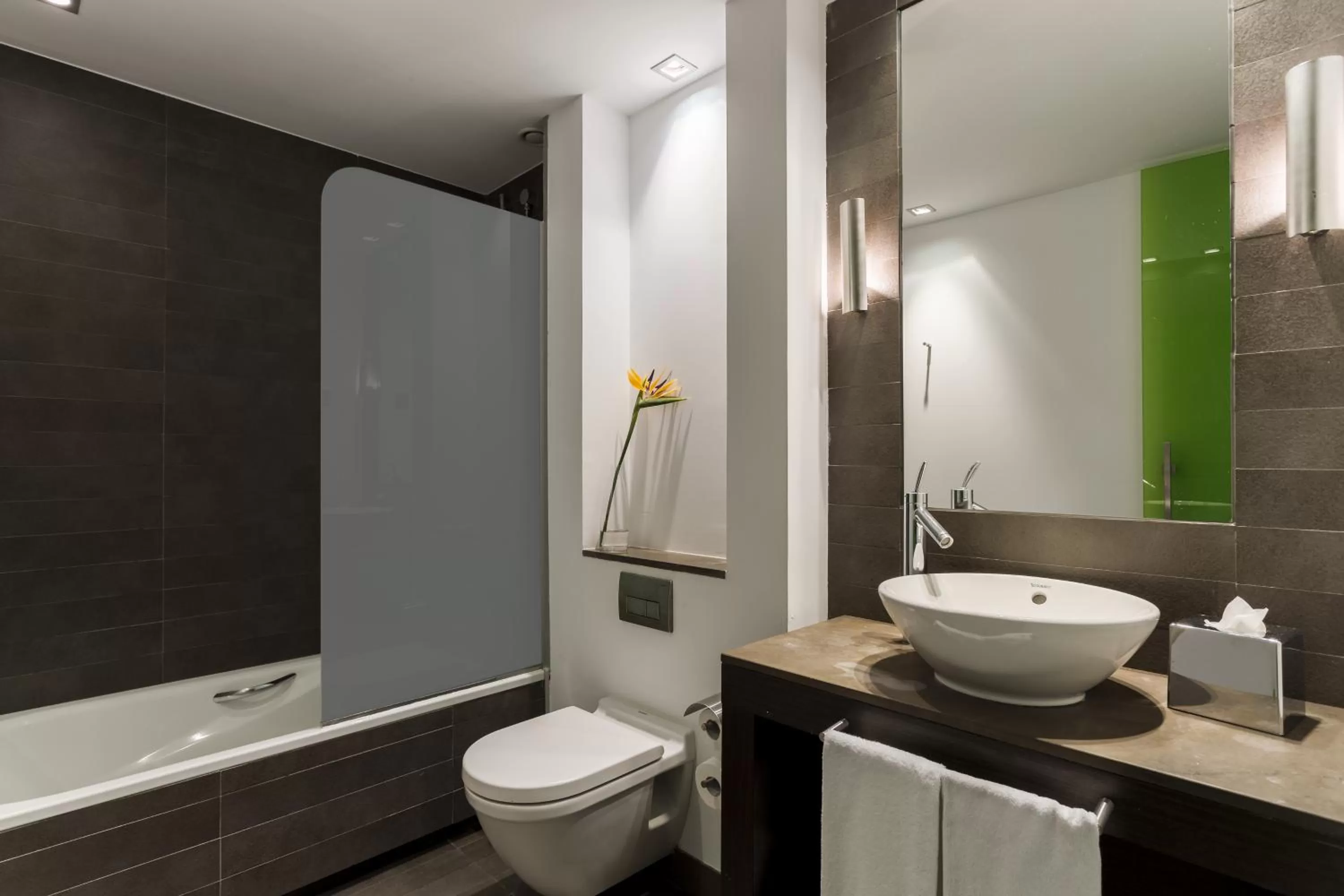 Toilet in Room Mate Carla, Barcelona