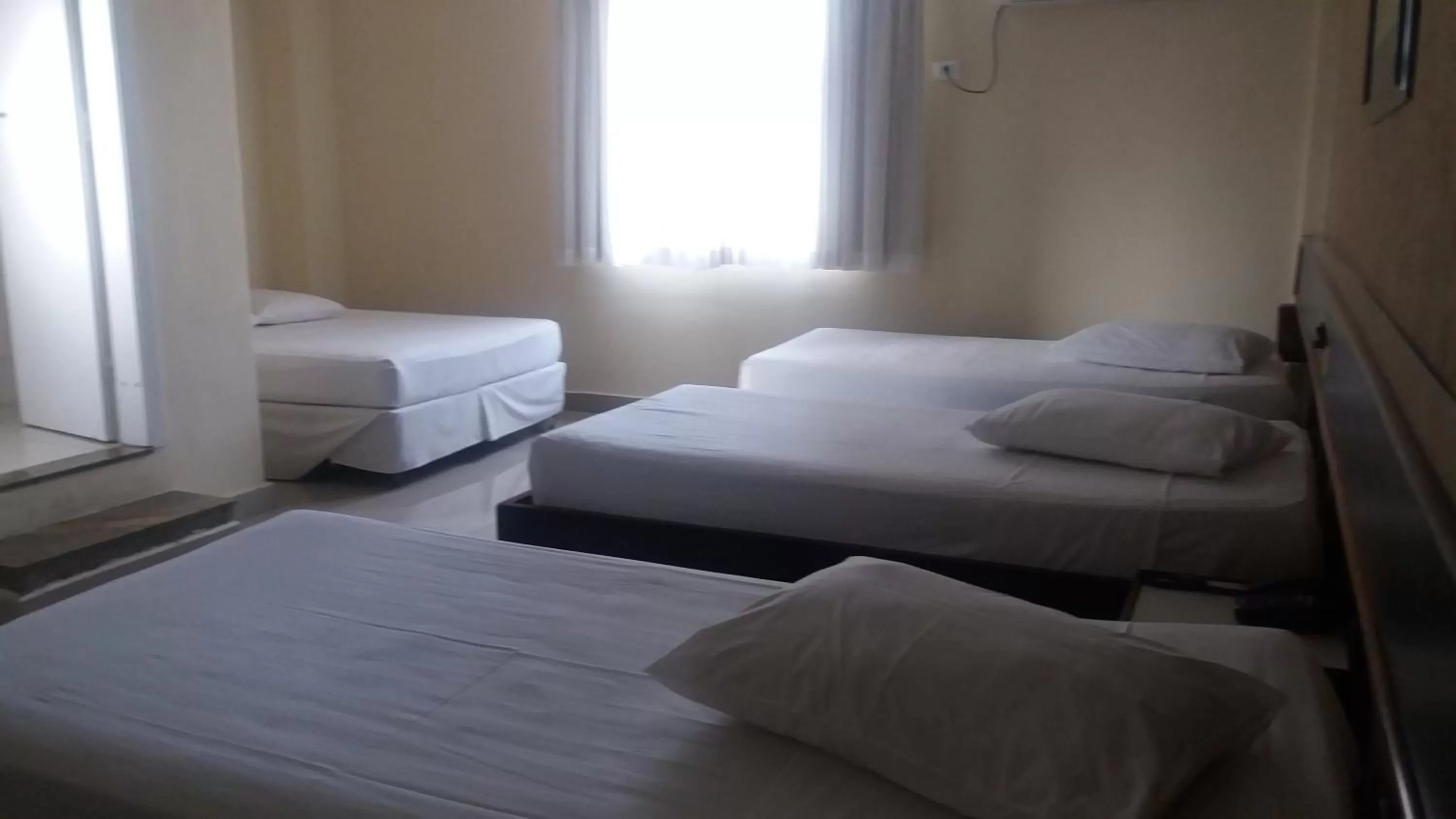 Bed in Hotel Estação Express