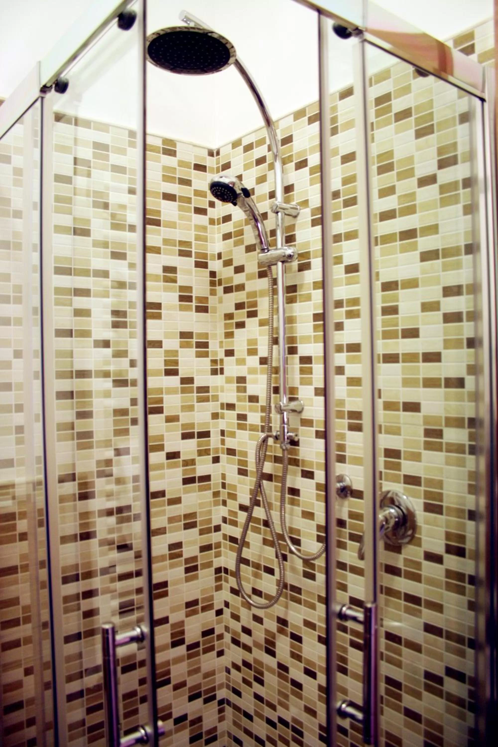 Shower in Fiumicino Airport B&B Deluxe