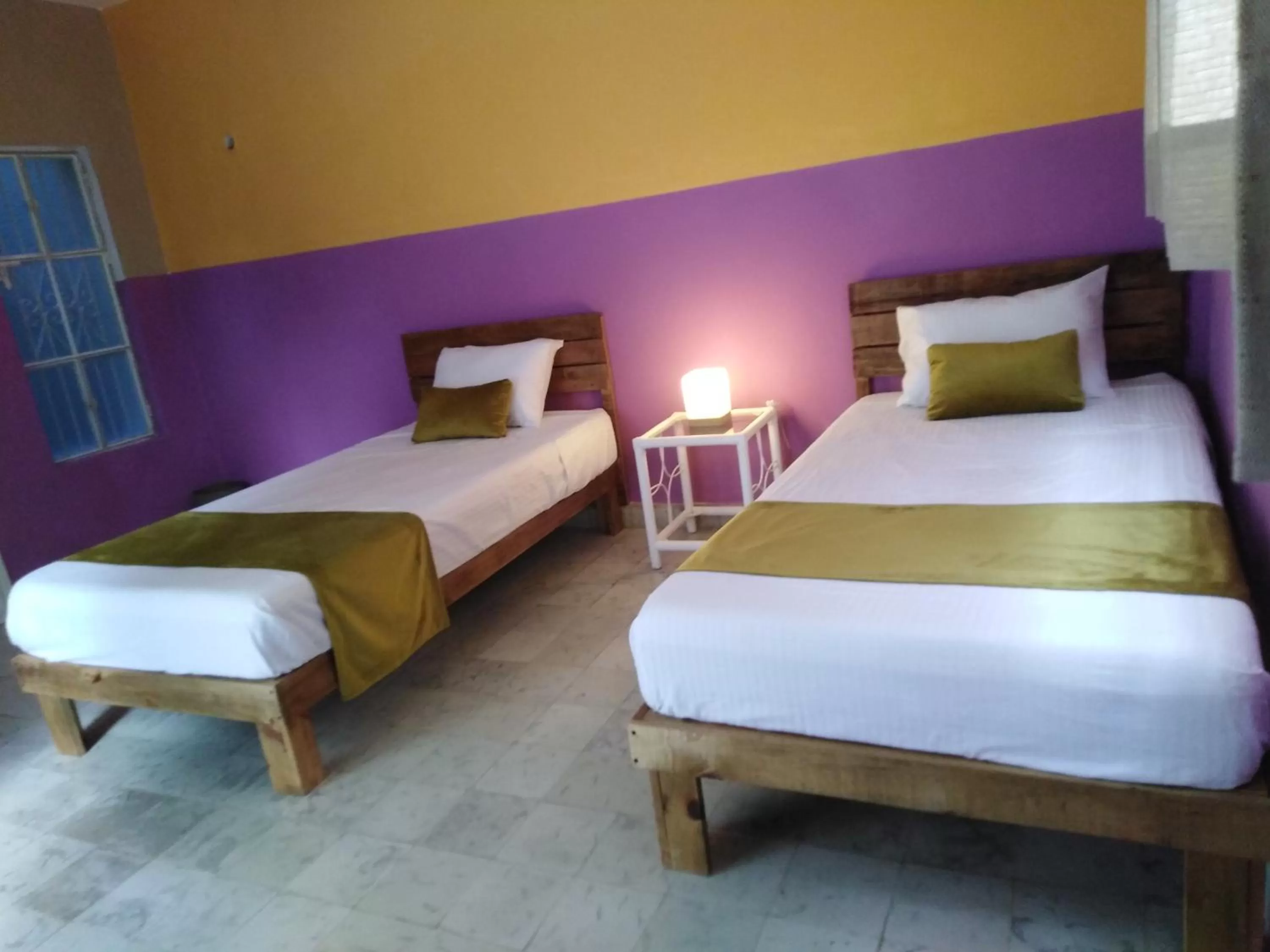 Bed in Casa Lool Beh