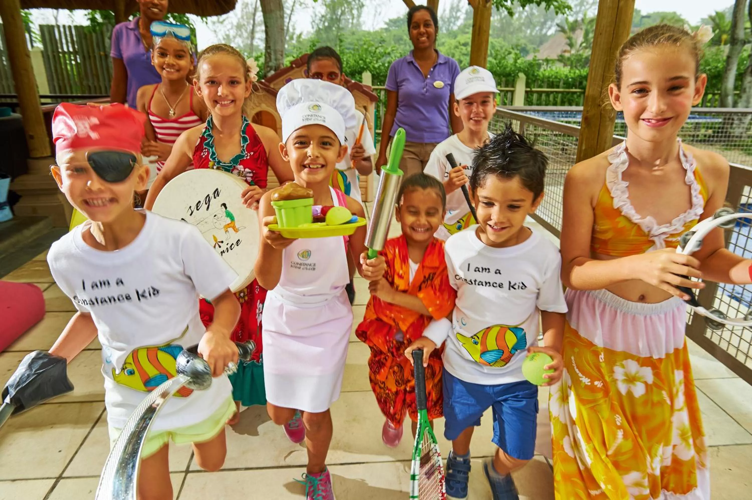 Kids's club in Constance Prince Maurice