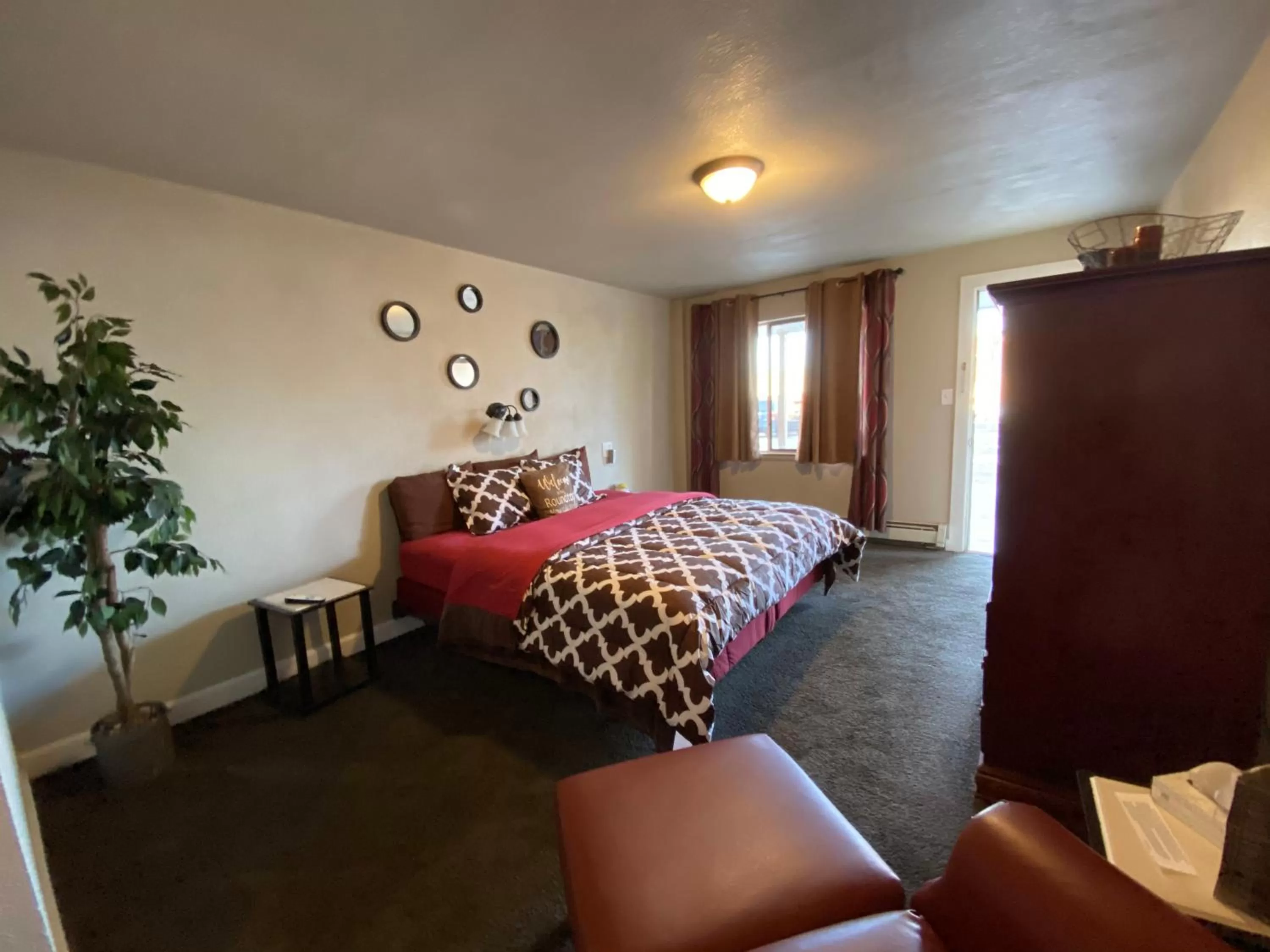 Bed in Roundtop Mountain Vista - Cabins and Motel