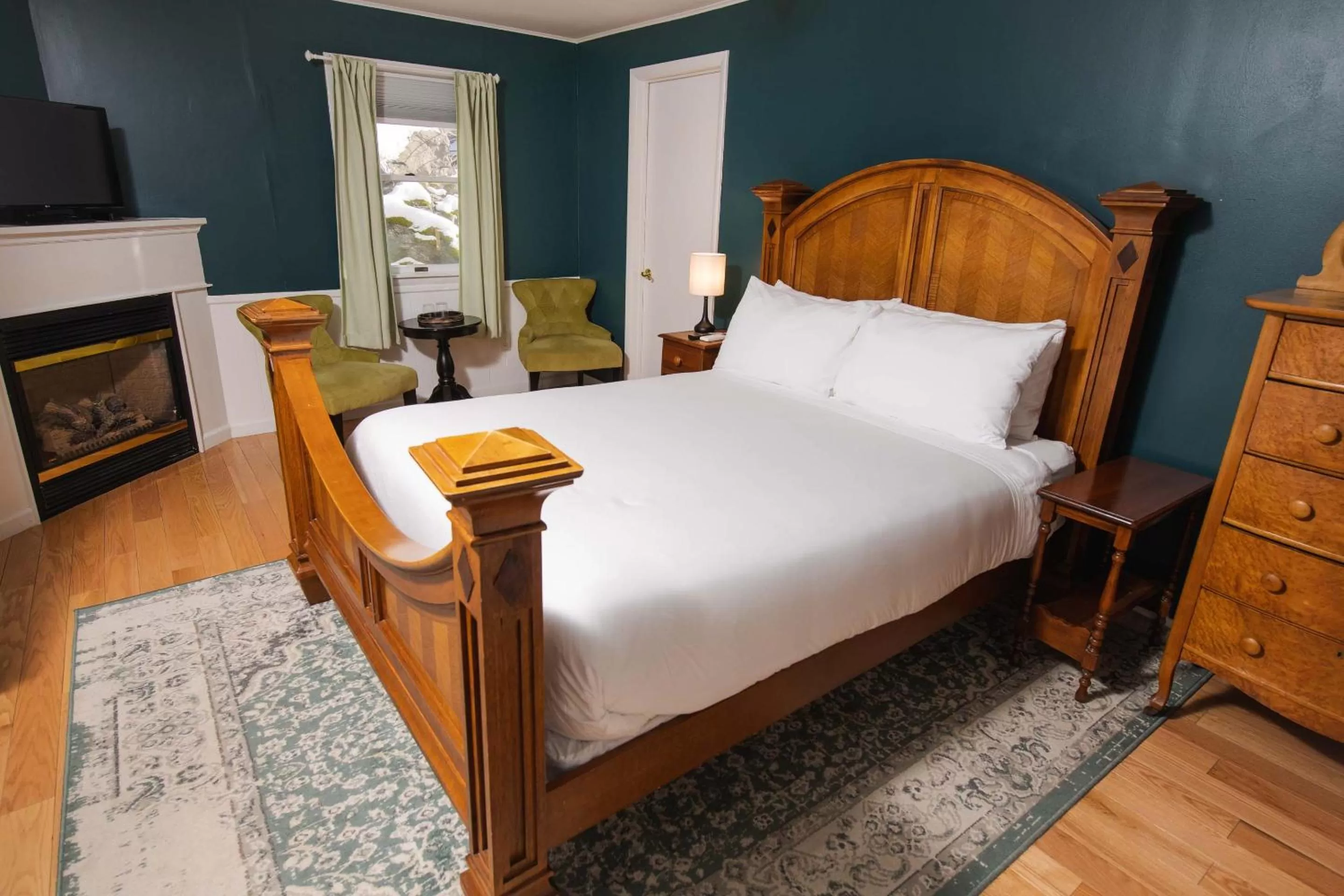 Bedroom, Bed in The Dewey by The Lenox Collection