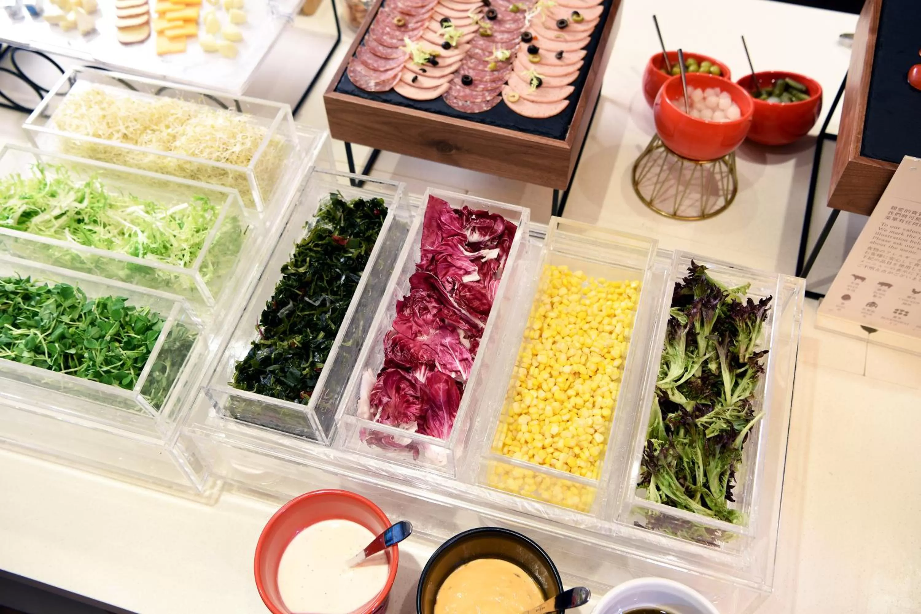 Buffet breakfast in Hotel Gracery Taipei