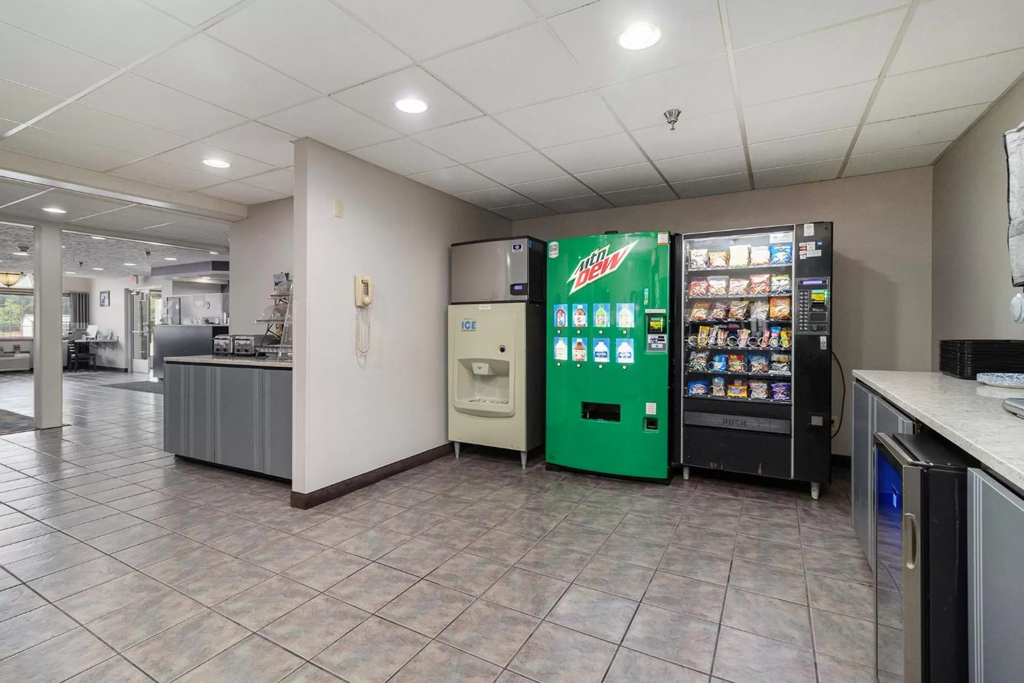 vending machine in Microtel Inn and Suites Manistee