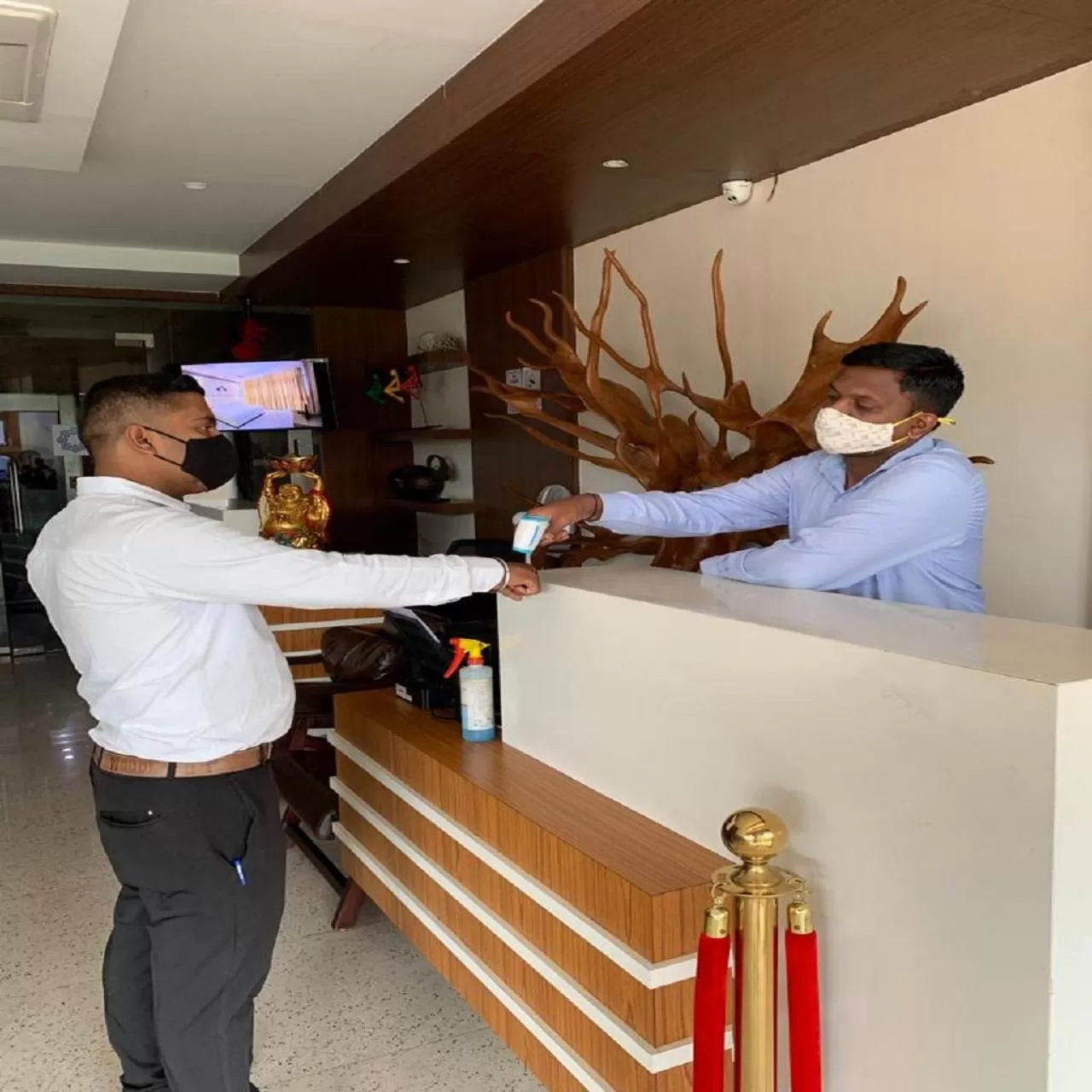 Staff in Sapphire Premium Hotel & Suite