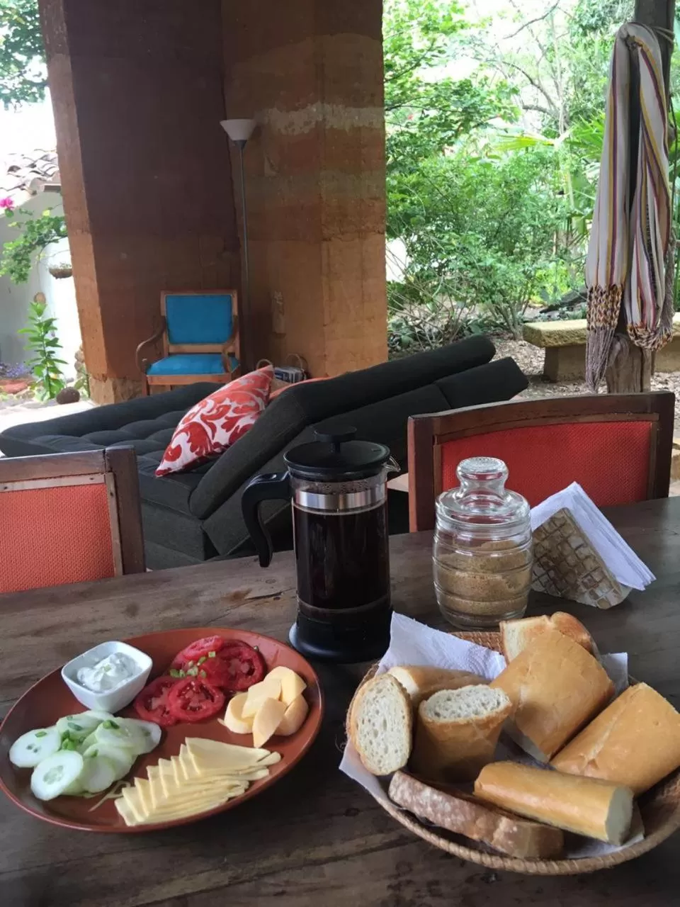 Breakfast in El Paraiso - B&B Finca San Vicente