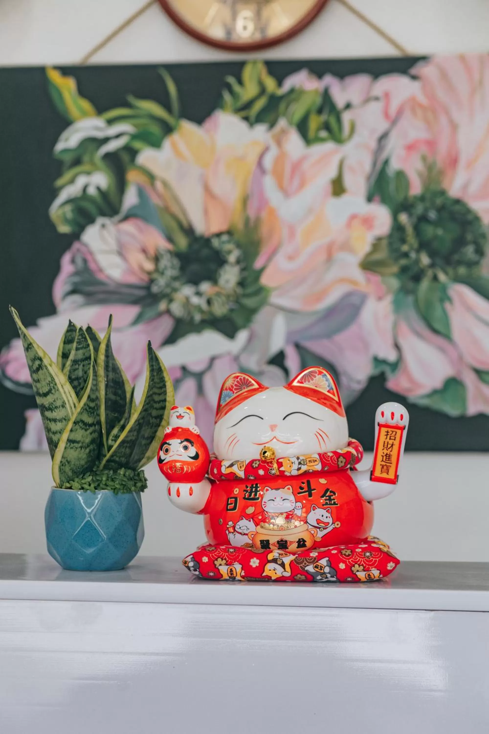 Decorative detail in Hotel Thanh Nhung