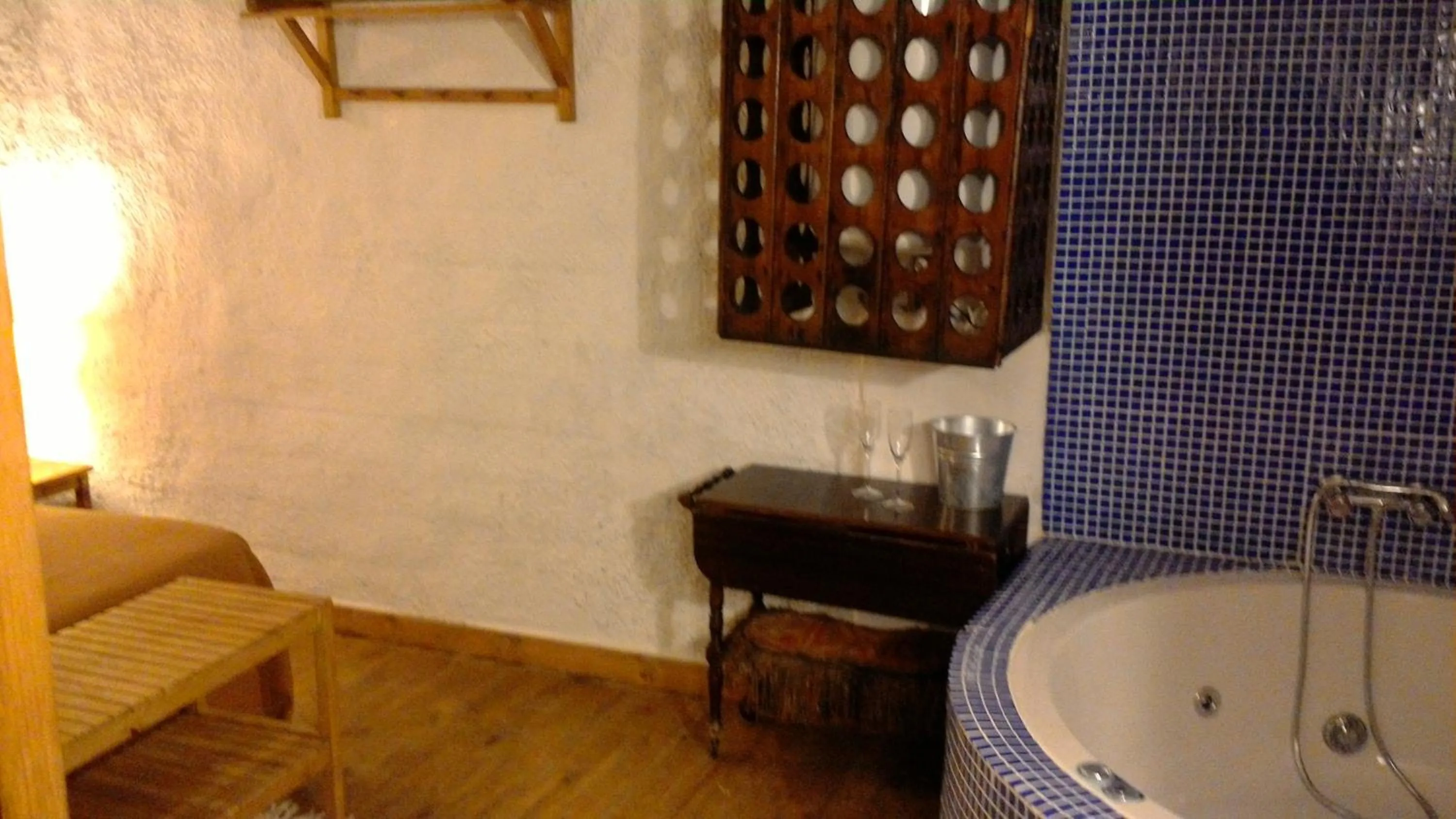 Bedroom in Casas Cueva y Cortijo La Tala en Guadix