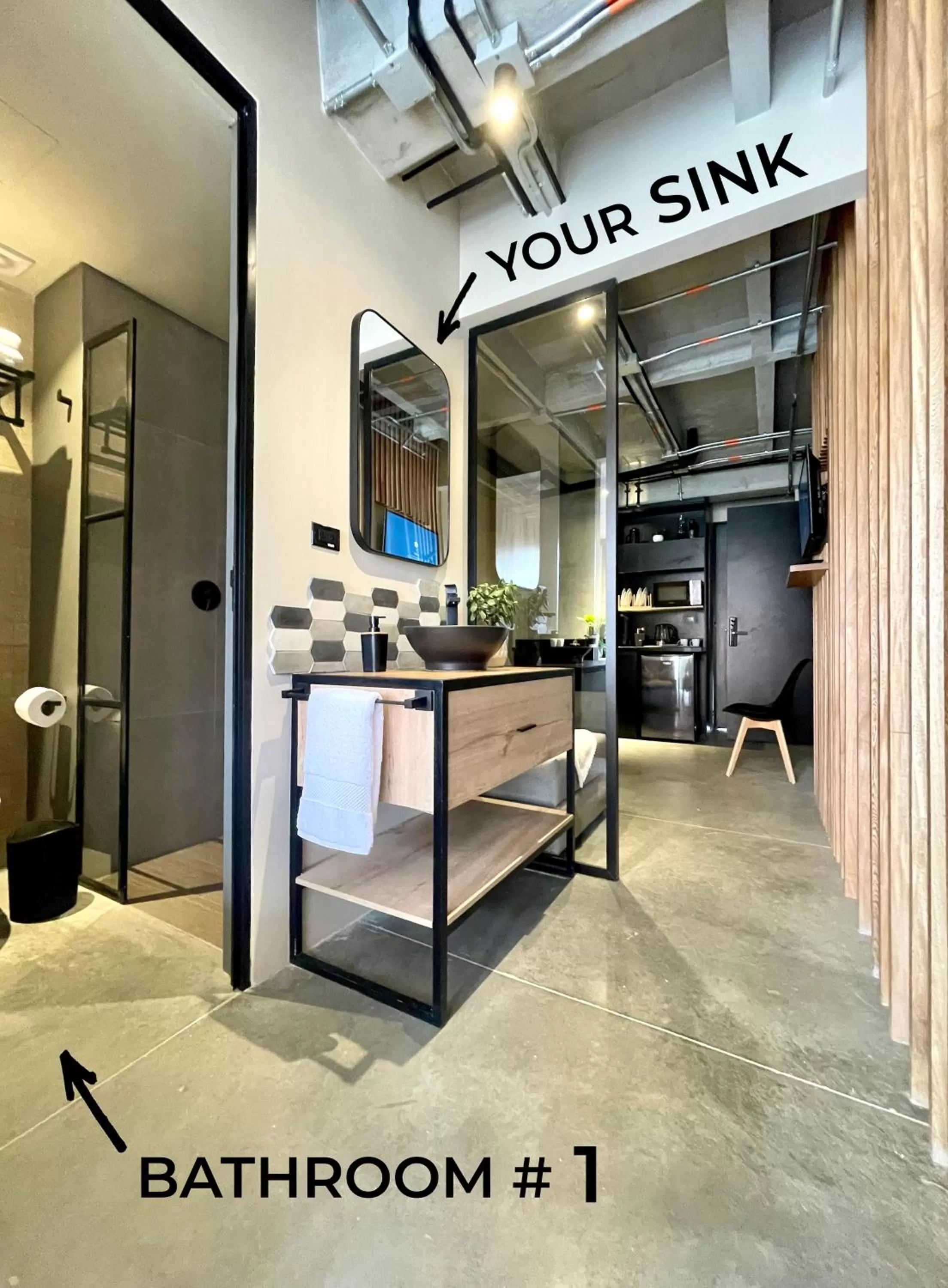 Bathroom in Beminimal Hotel