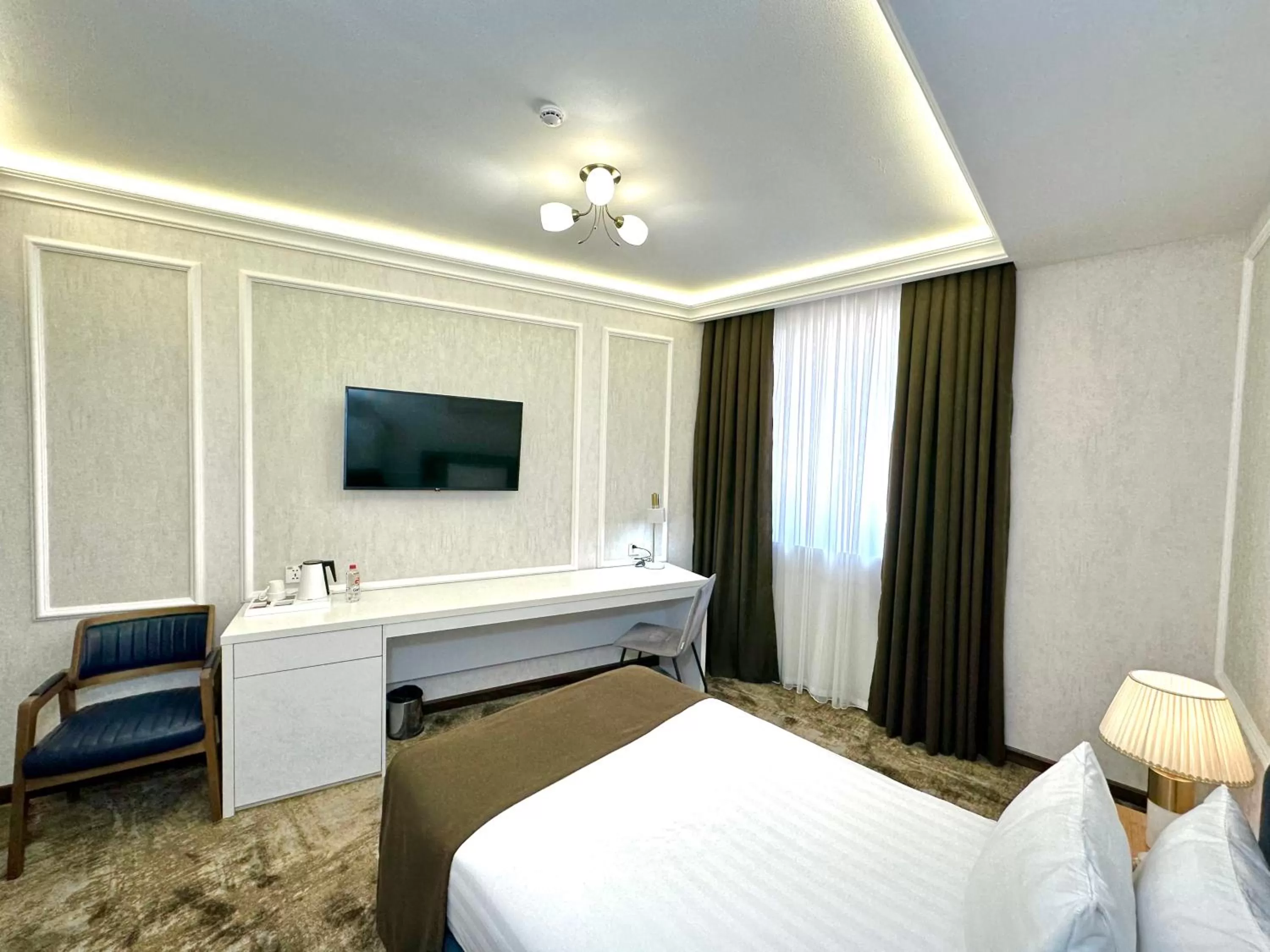 Bed in Garnet Hotel Tashkent