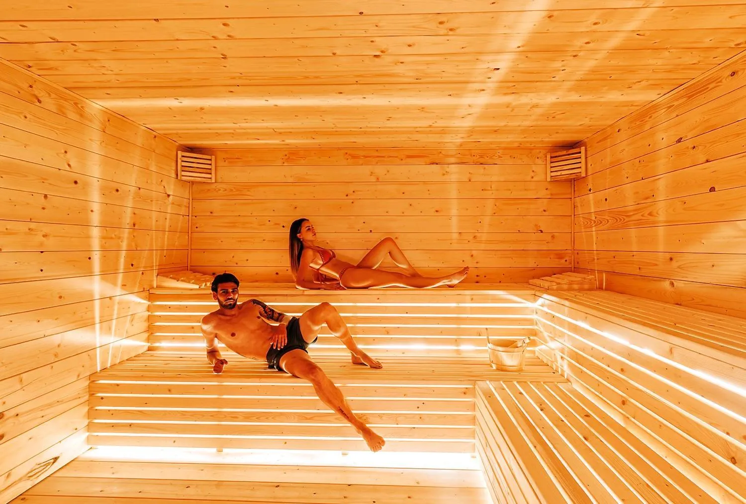 Sauna in Royal Sunset Hotel