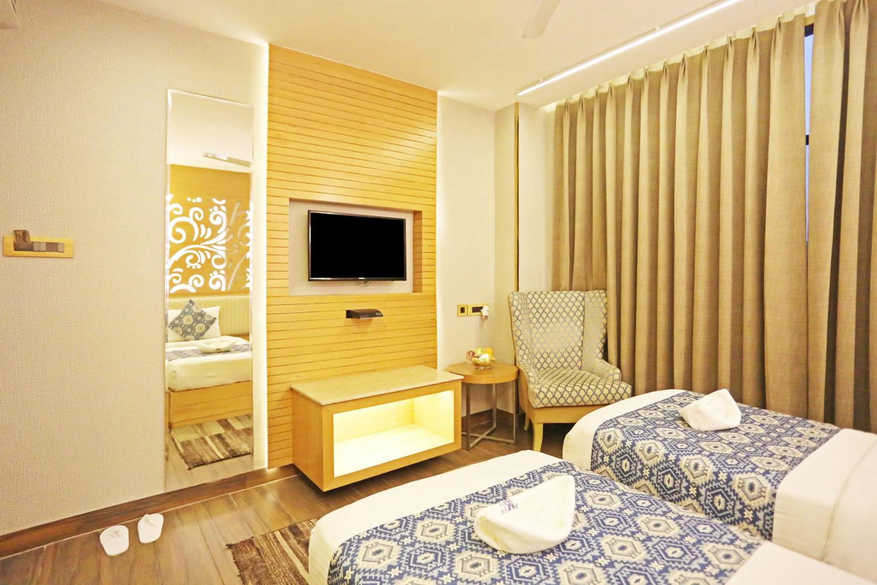 Bedroom, Bed in JRD Luxury-Business Hotel